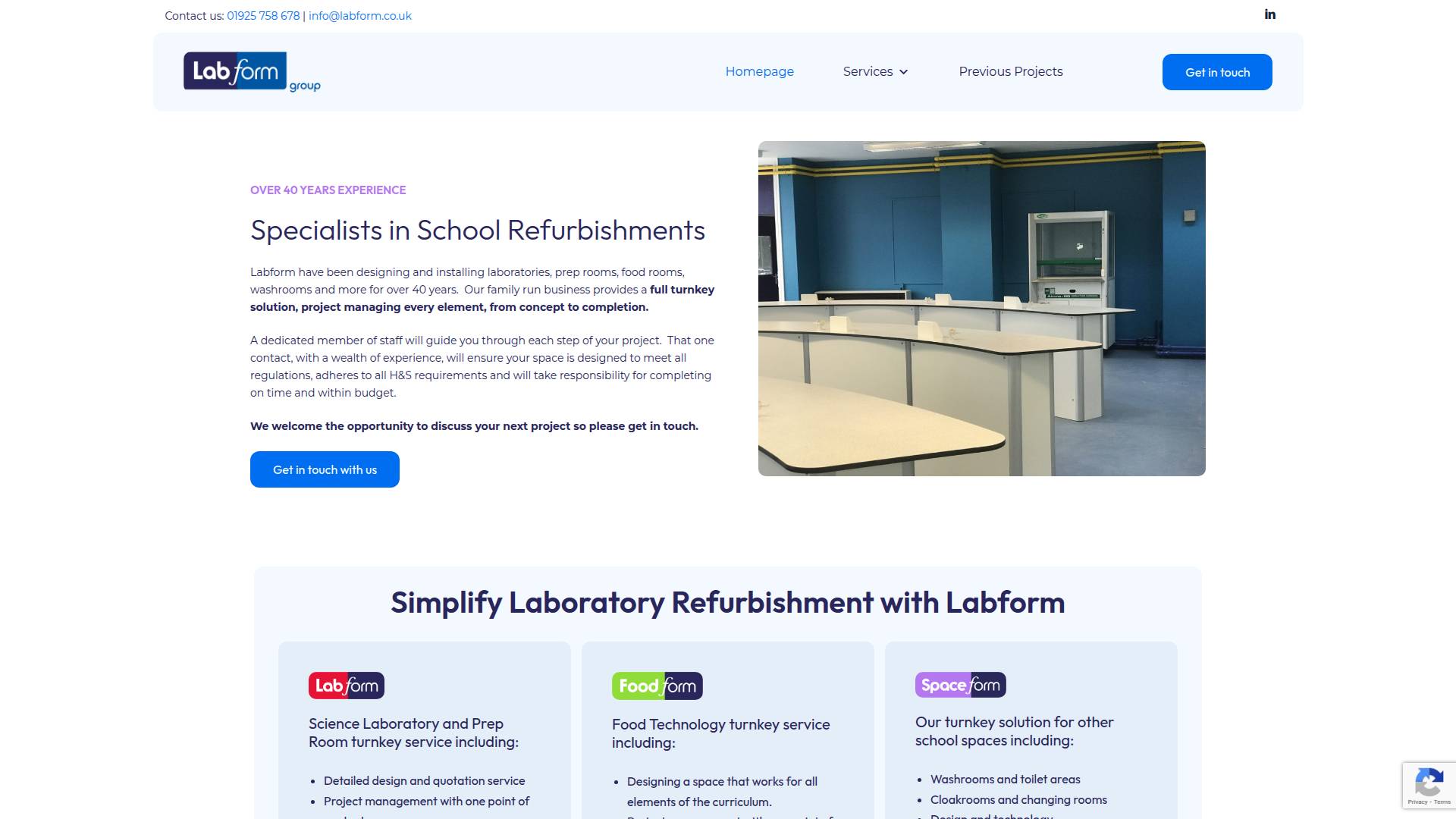 Labform Website