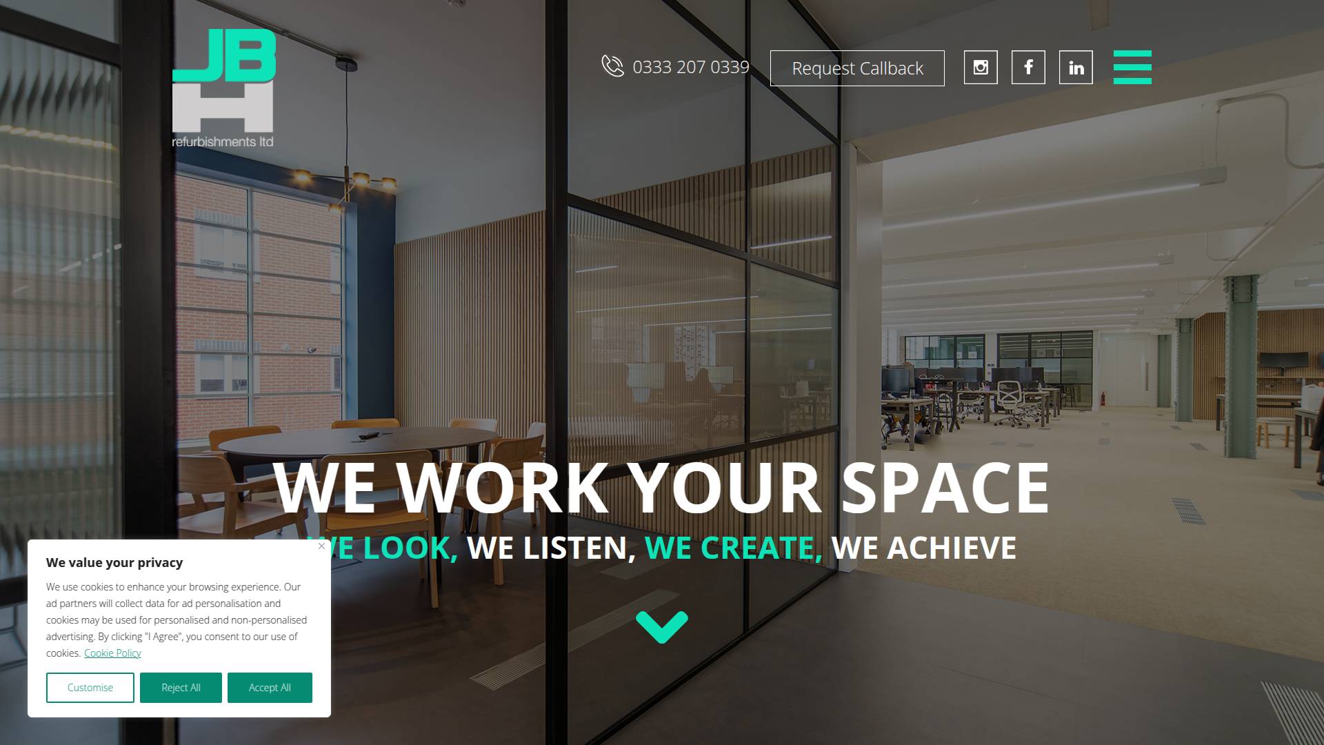 JBH Refurbishments Website