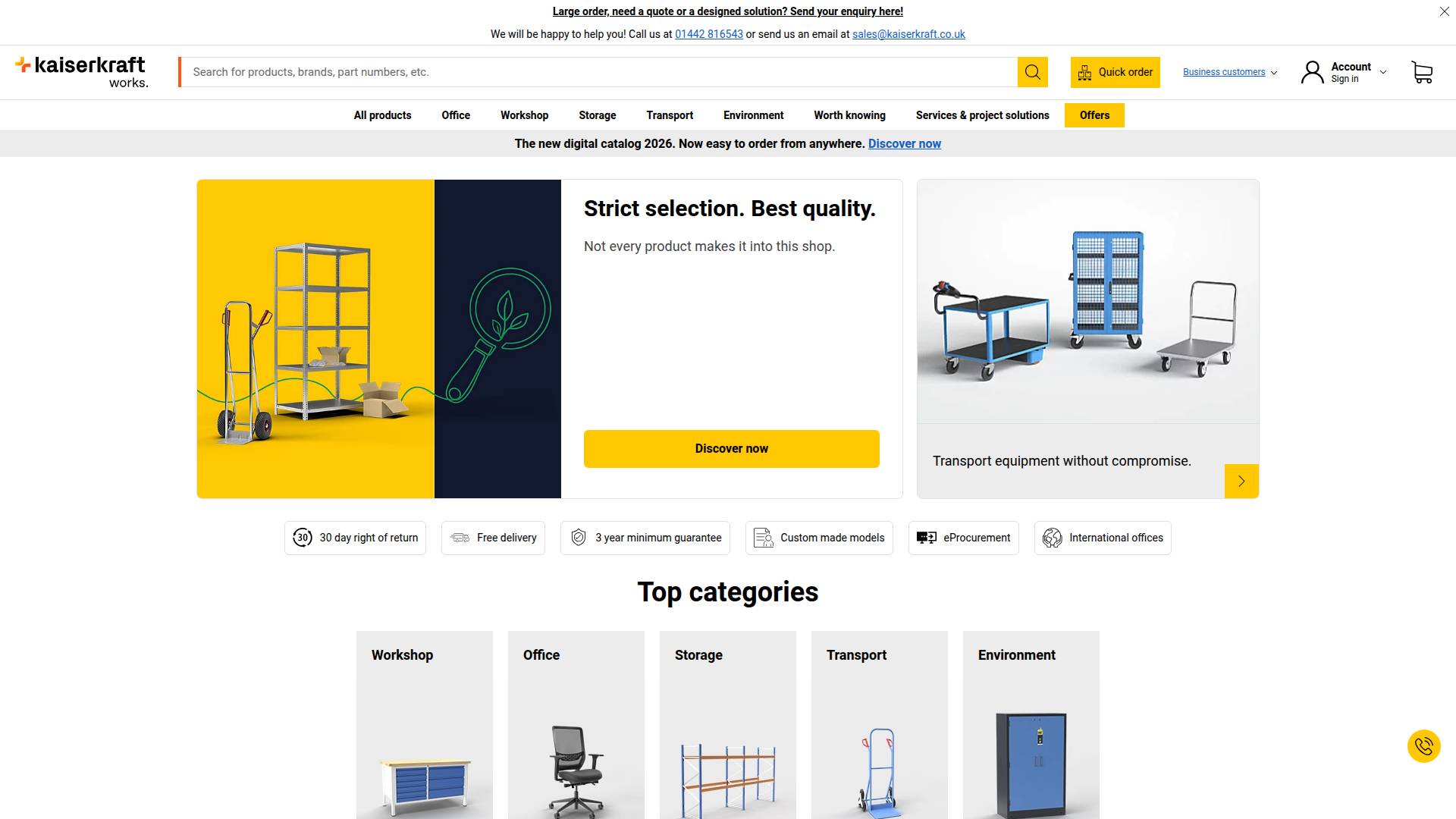 Kaiser+Kraft Ltd Website