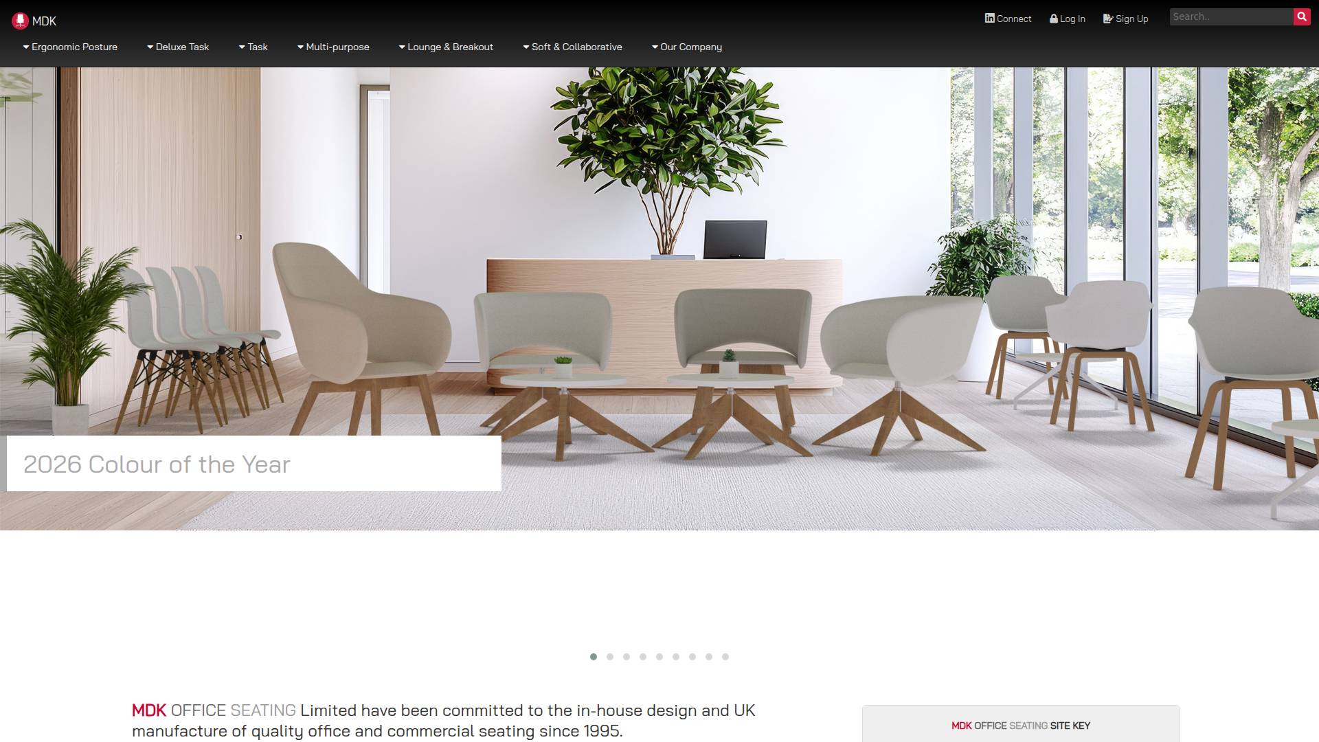 MDK Office Seating Ltd Website