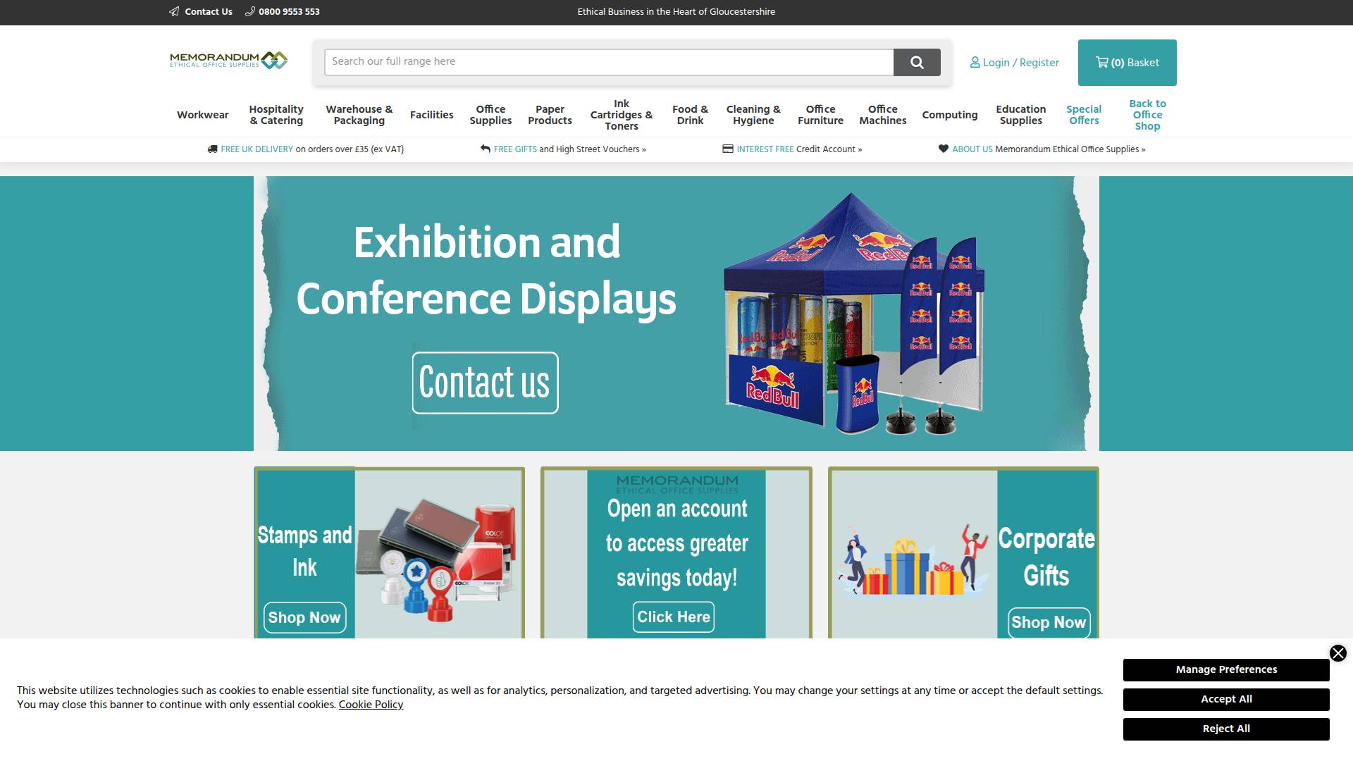 Memorandum Ltd Website