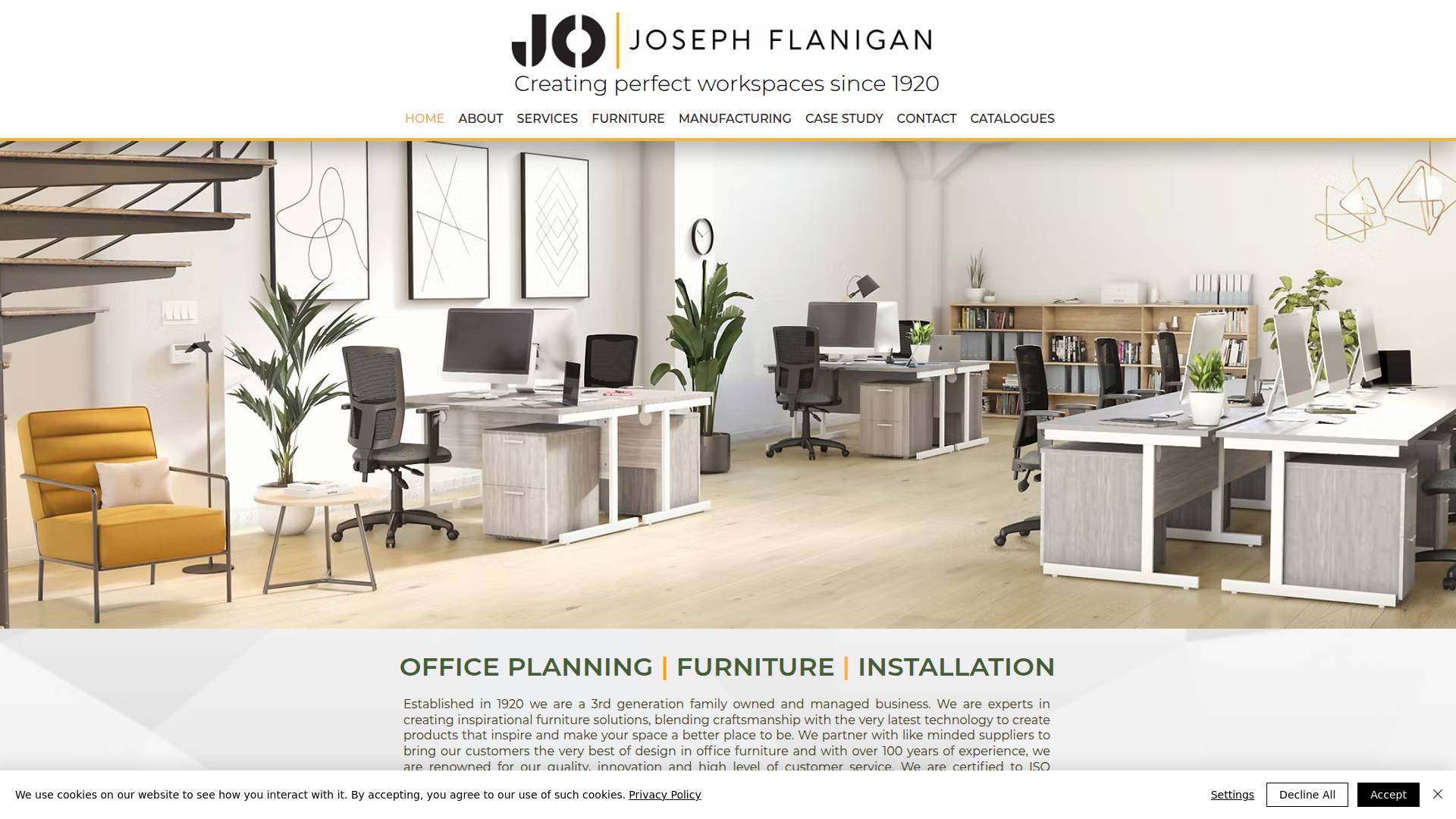J Flanigan & Son Ltd Website