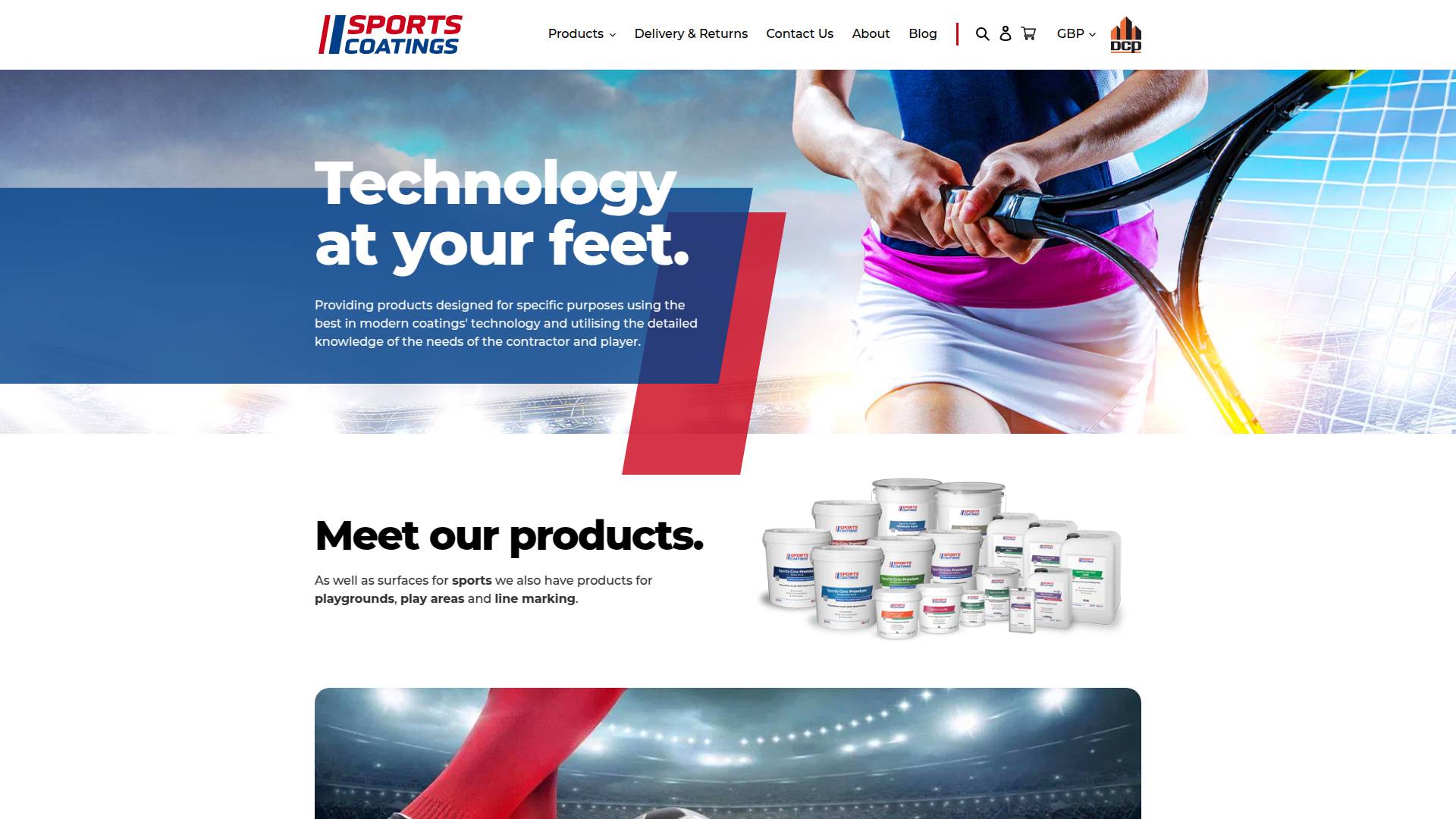 Sports Coatings Website