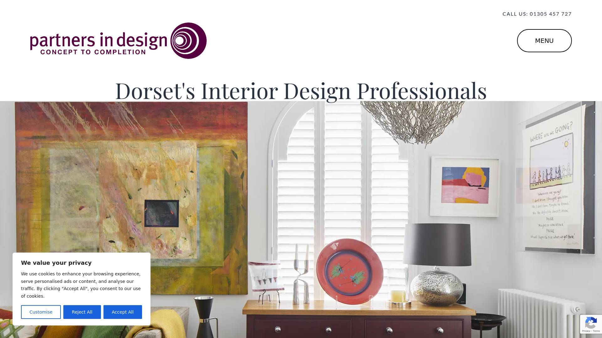 Partners in Design Ltd Website