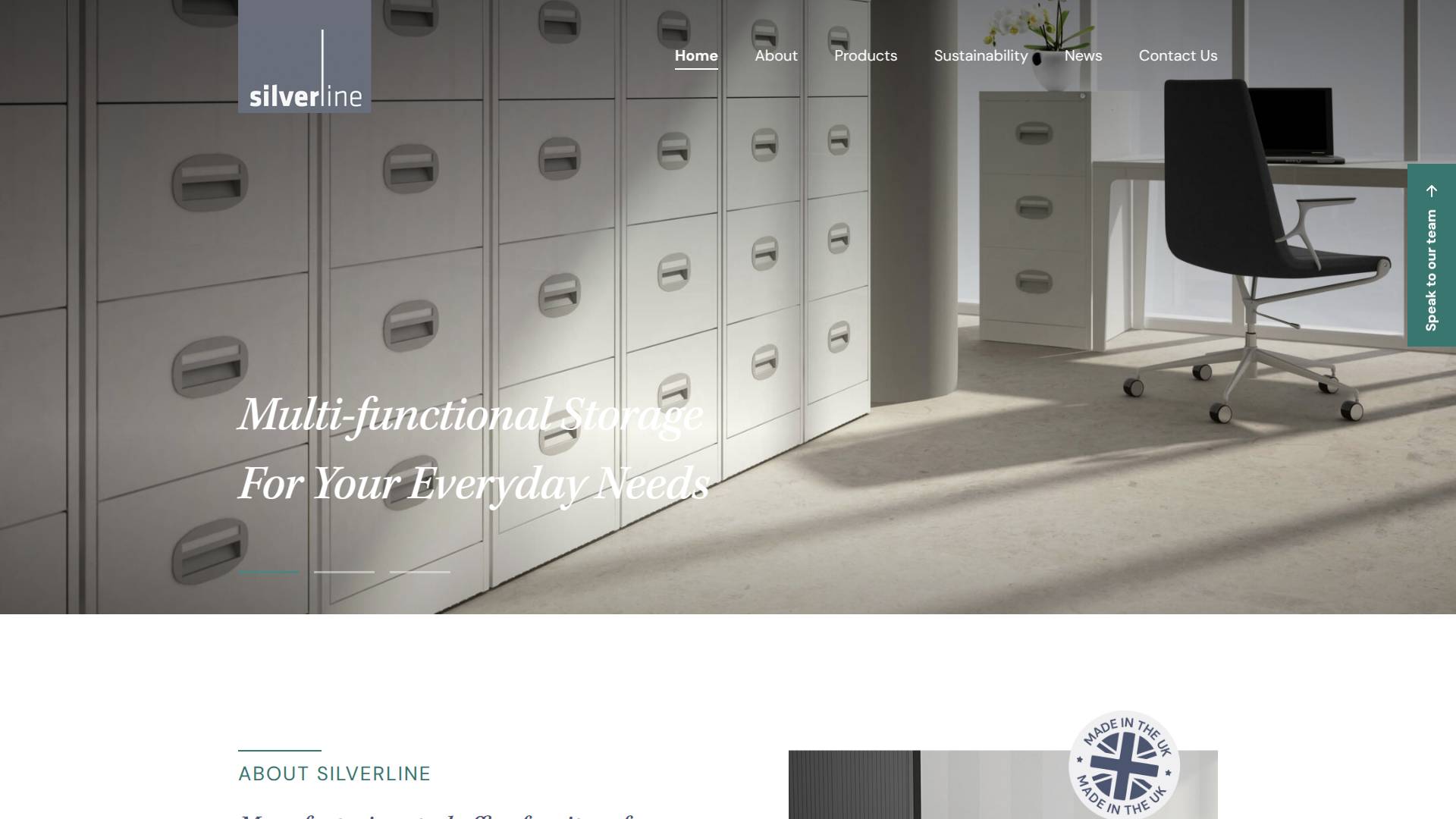 Silverline Office Equipment Website