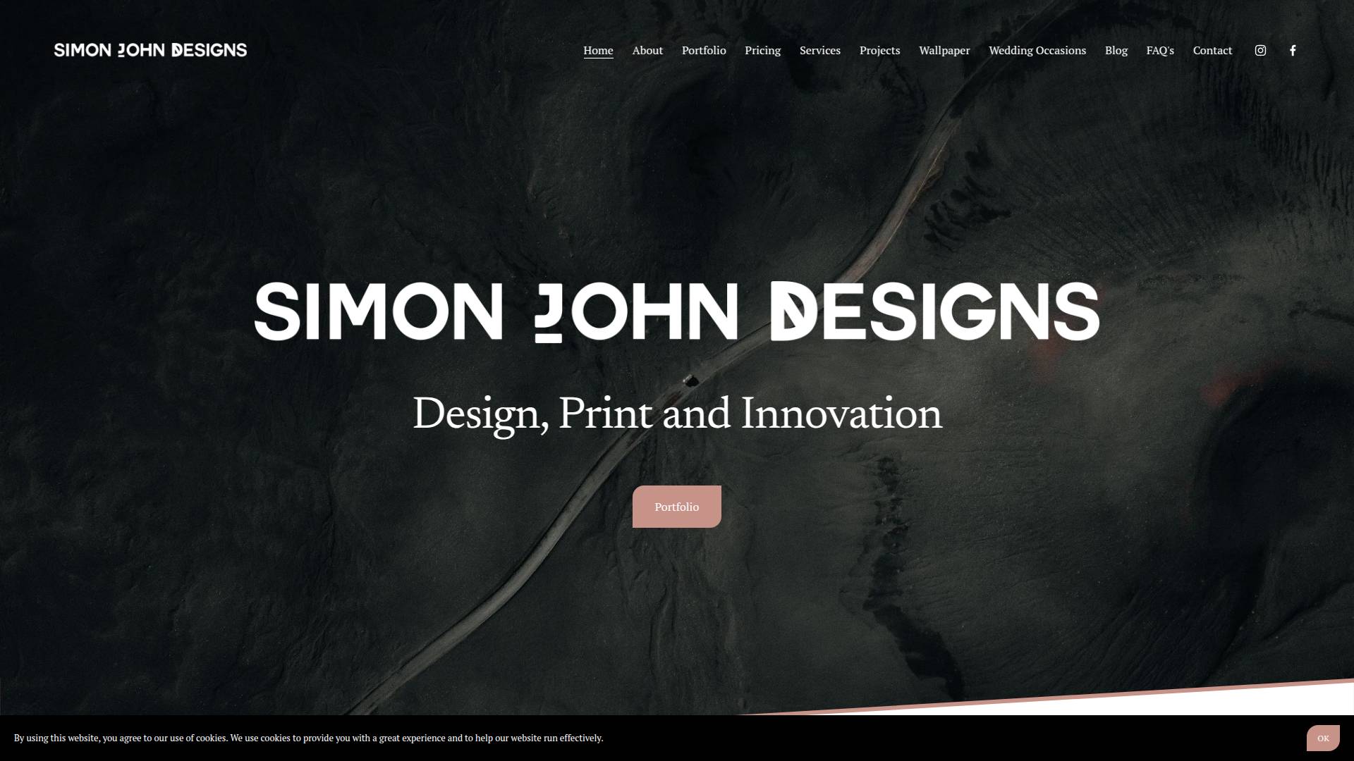 Simon John Designs Website