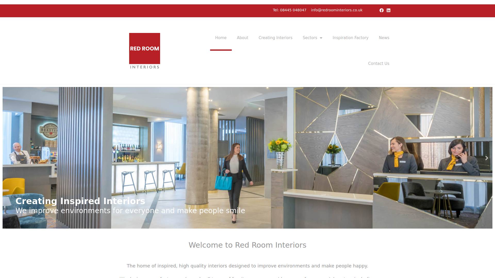 Red Room Interiors Ltd Website