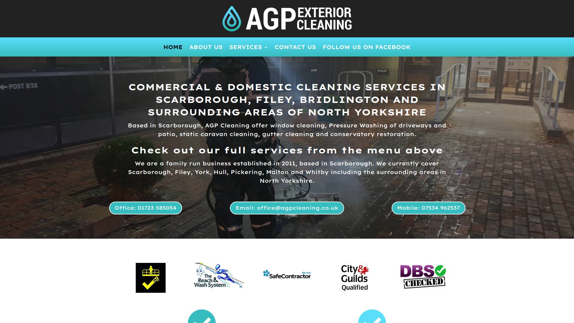 AGP Exterior Cleaning Website