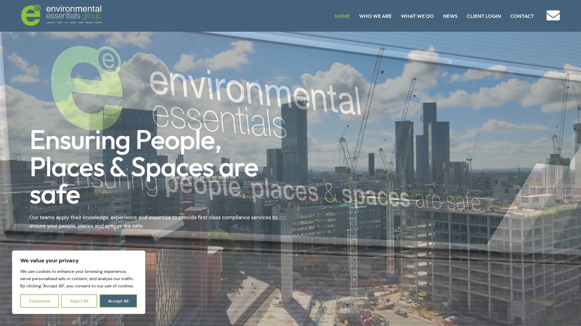 Environmental Essentials Ltd Website