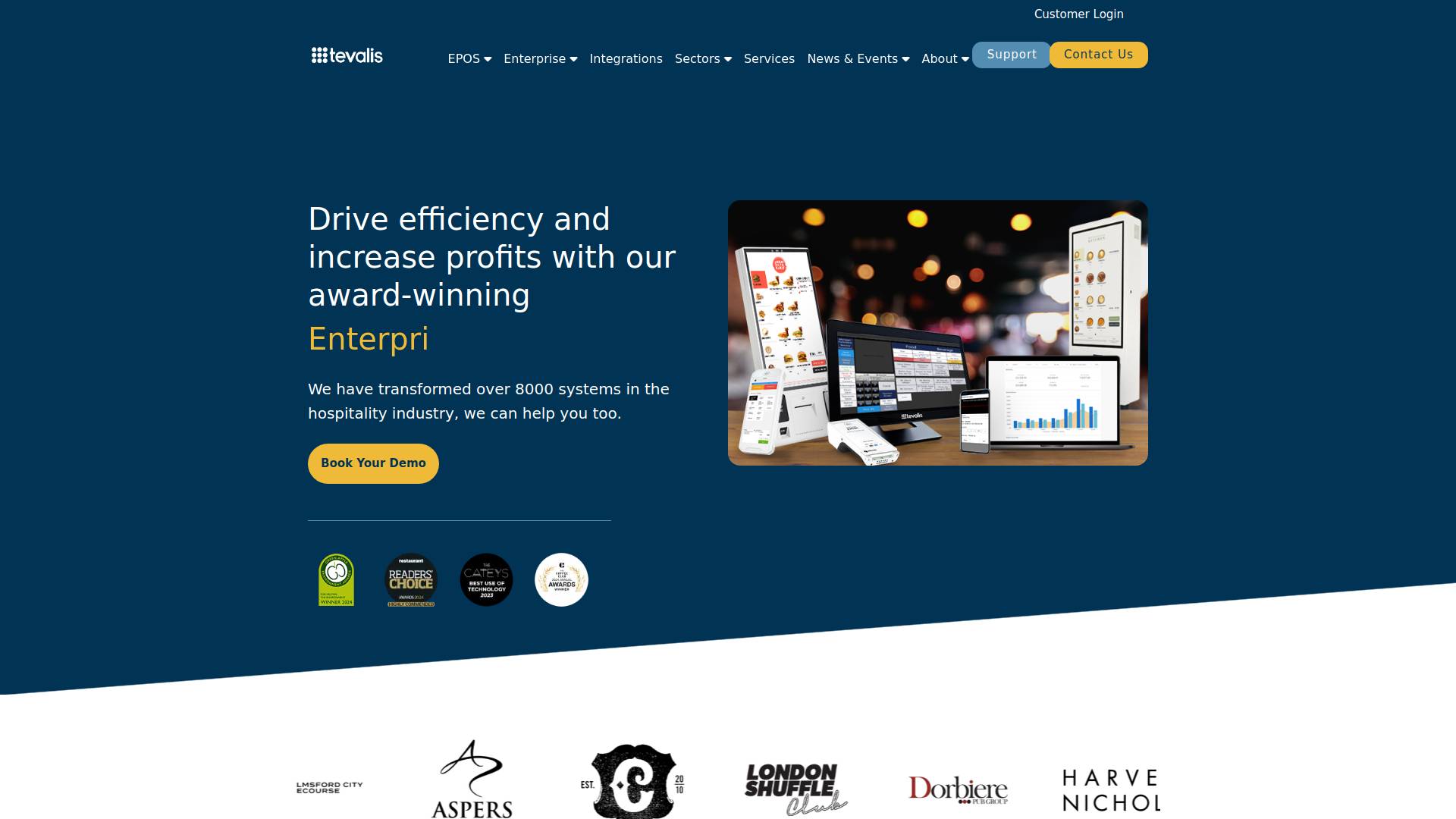 Tevalis Limited Website
