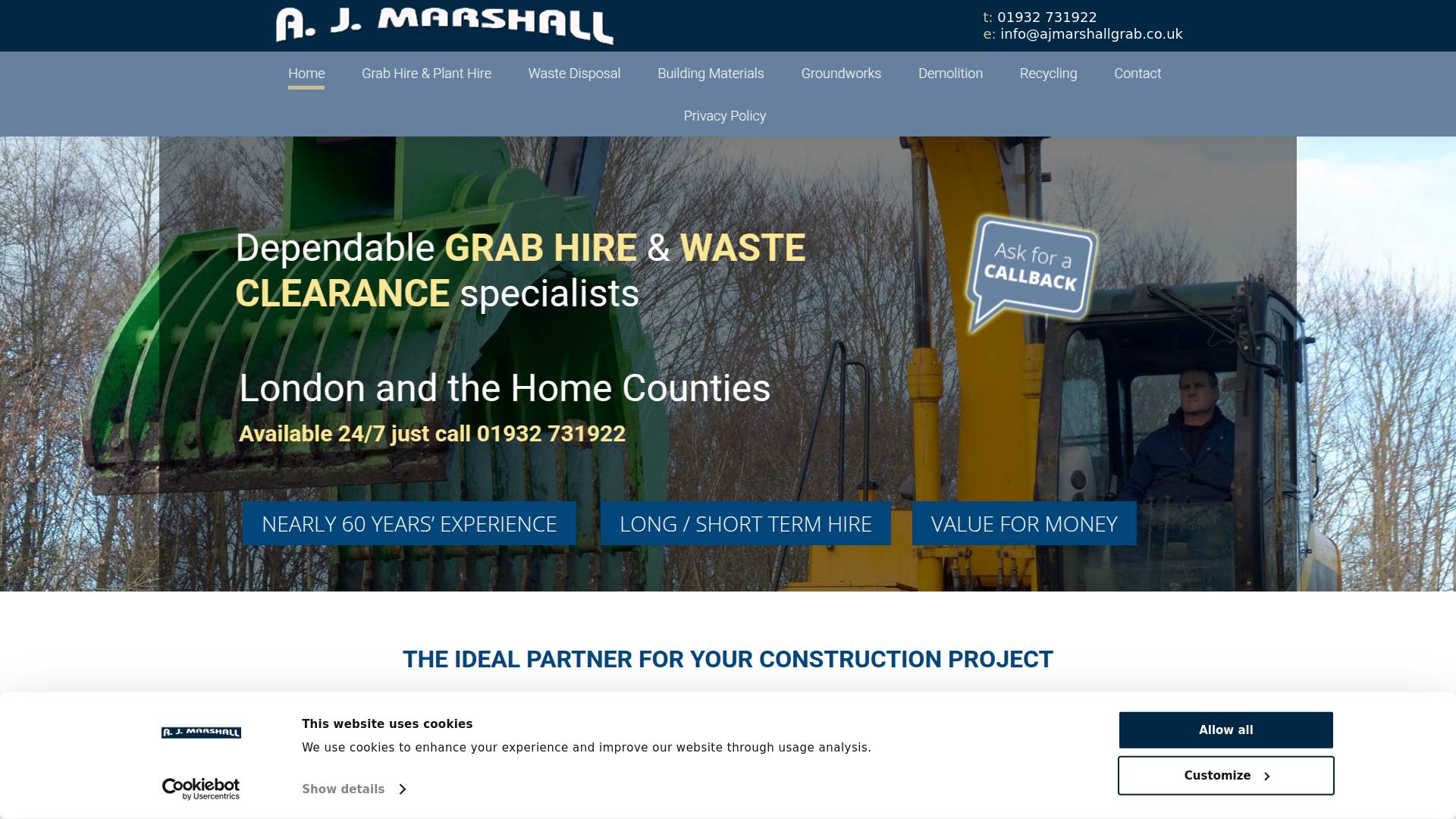 A.J. Marshall Website