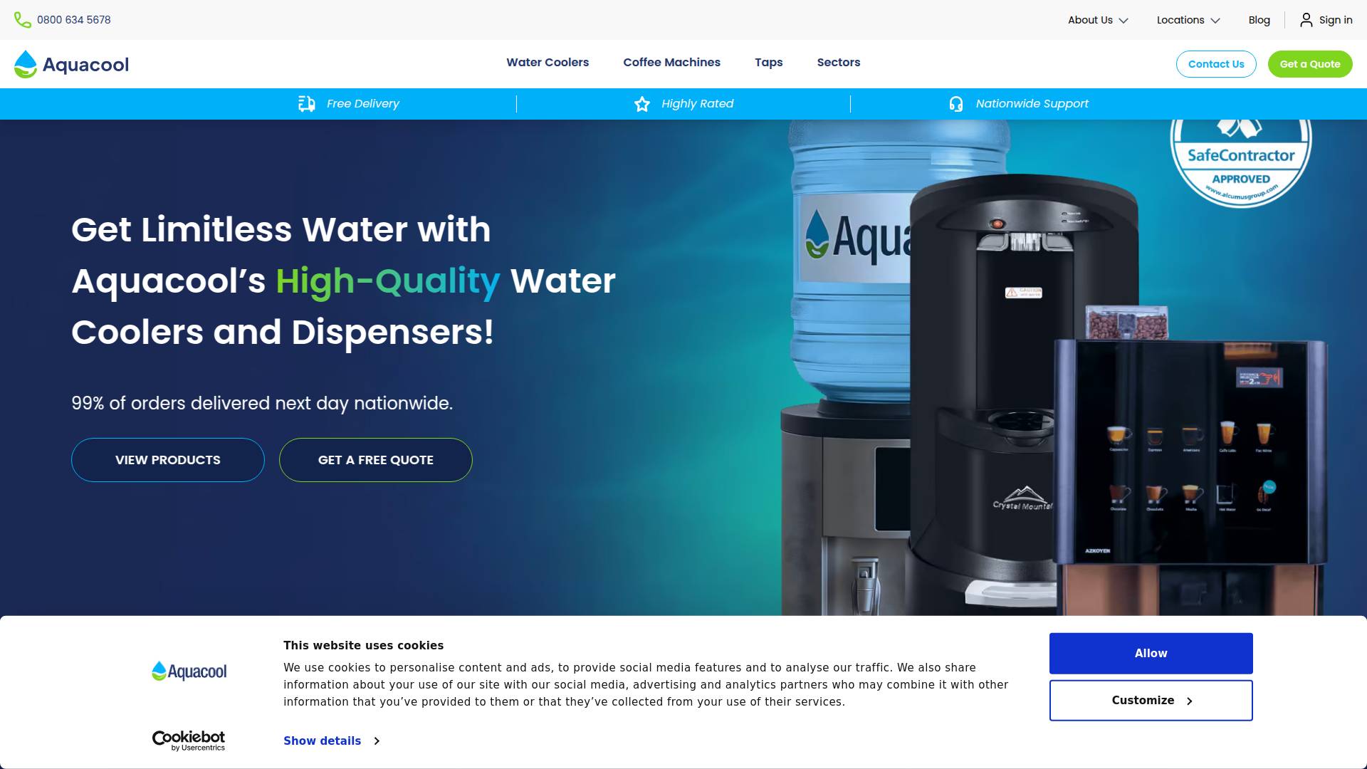 Aquacool Website