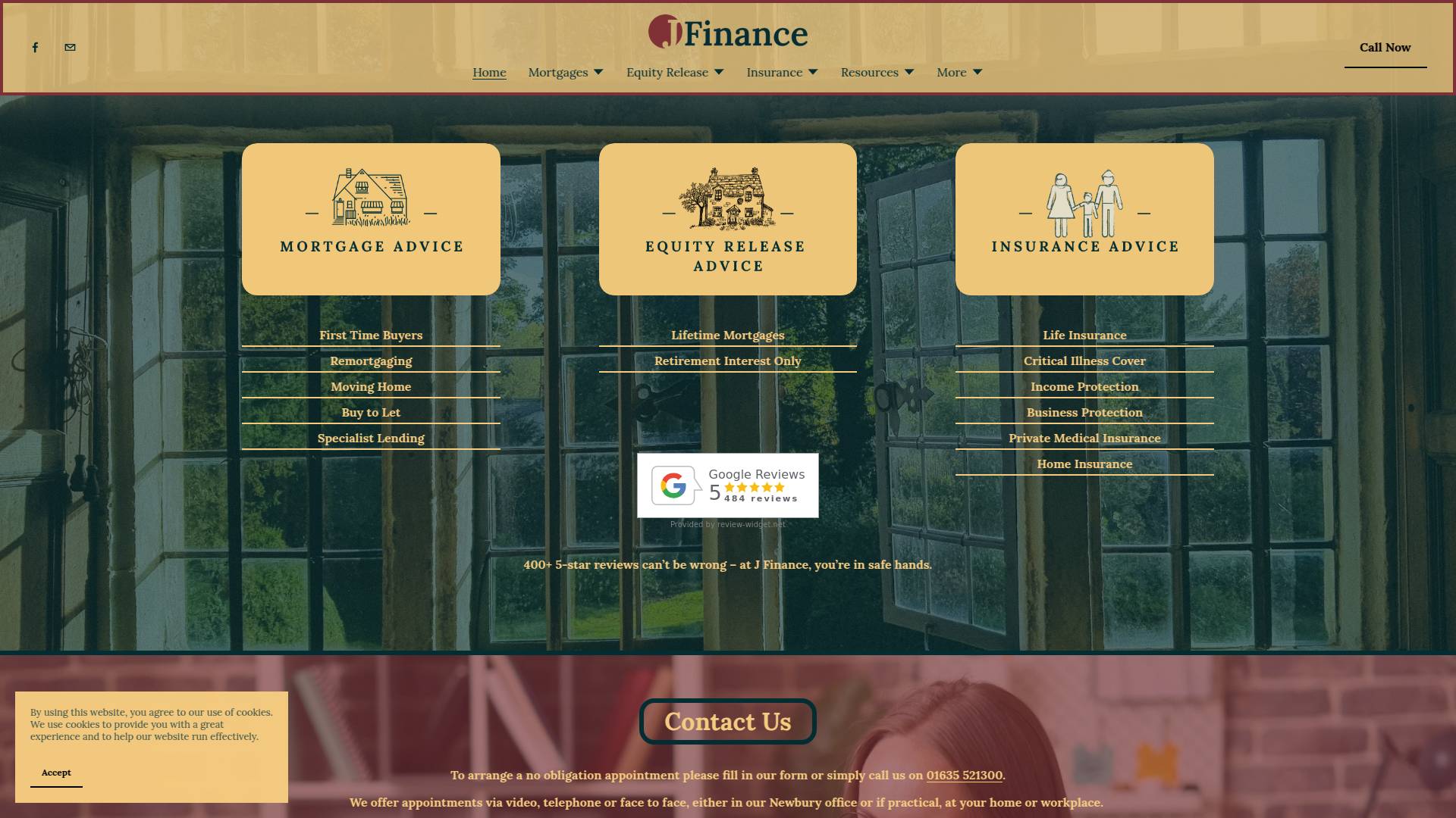 J Finance Website