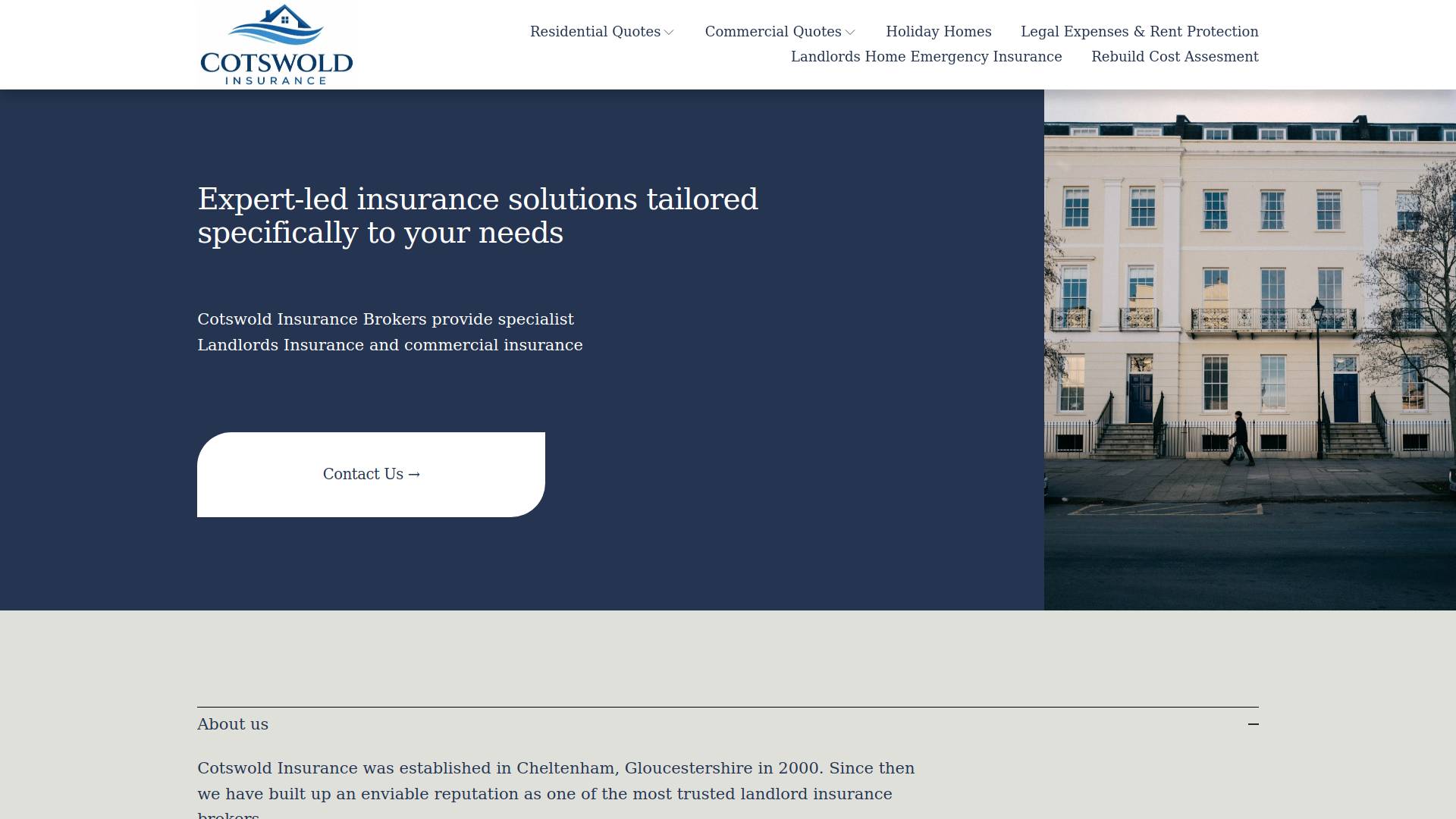 Cotswold Insurance Website