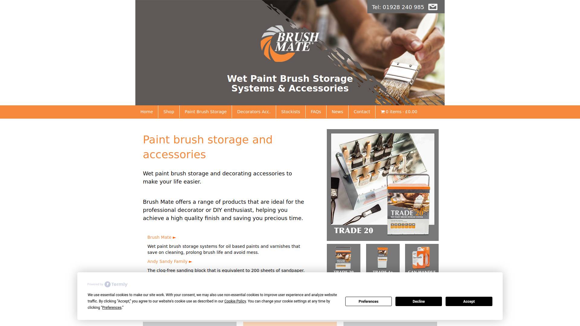 Brush Mate Products Ltd Website