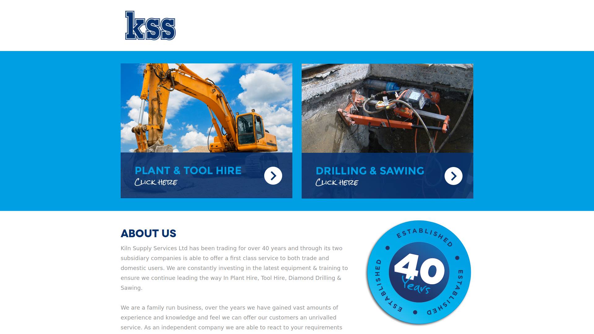 Kss Hire Services Ltd Website