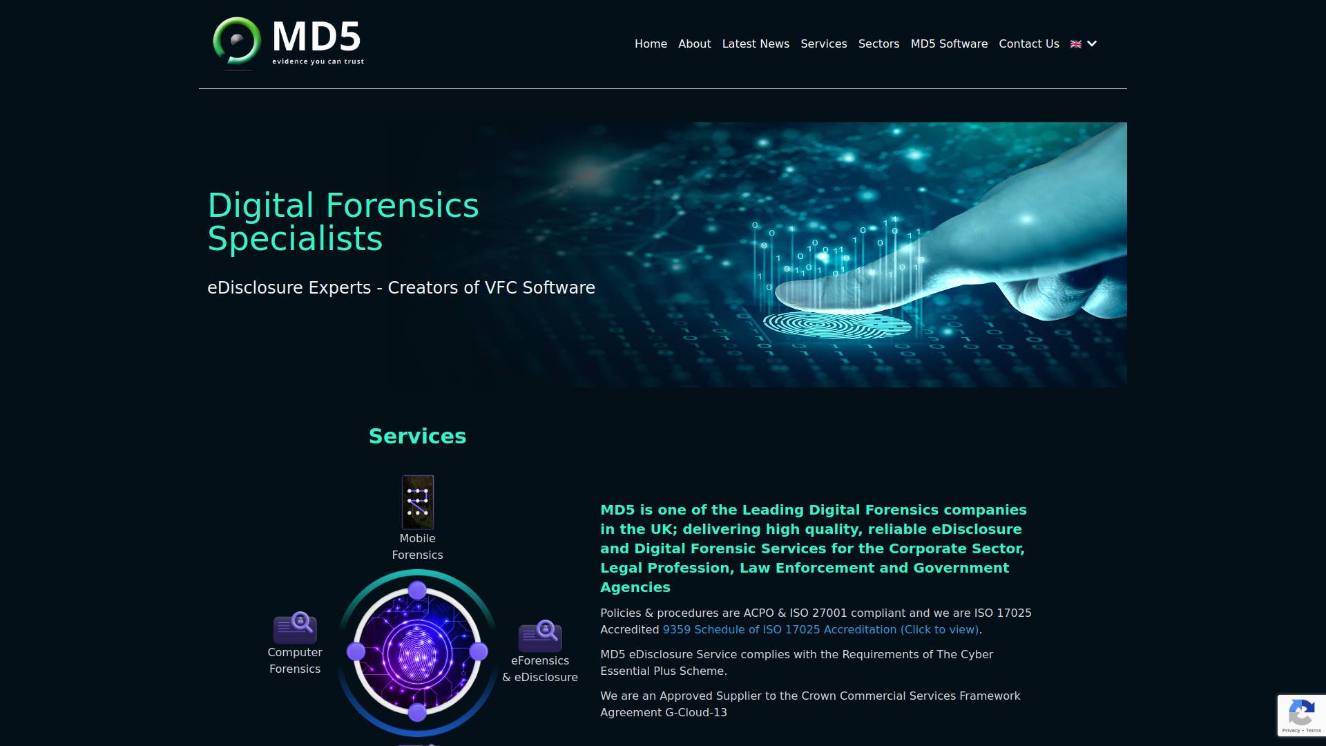 MD5 Ltd Website