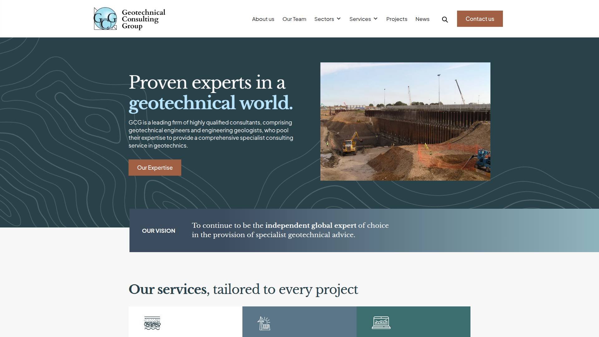 Geotechnical Consulting Group Website