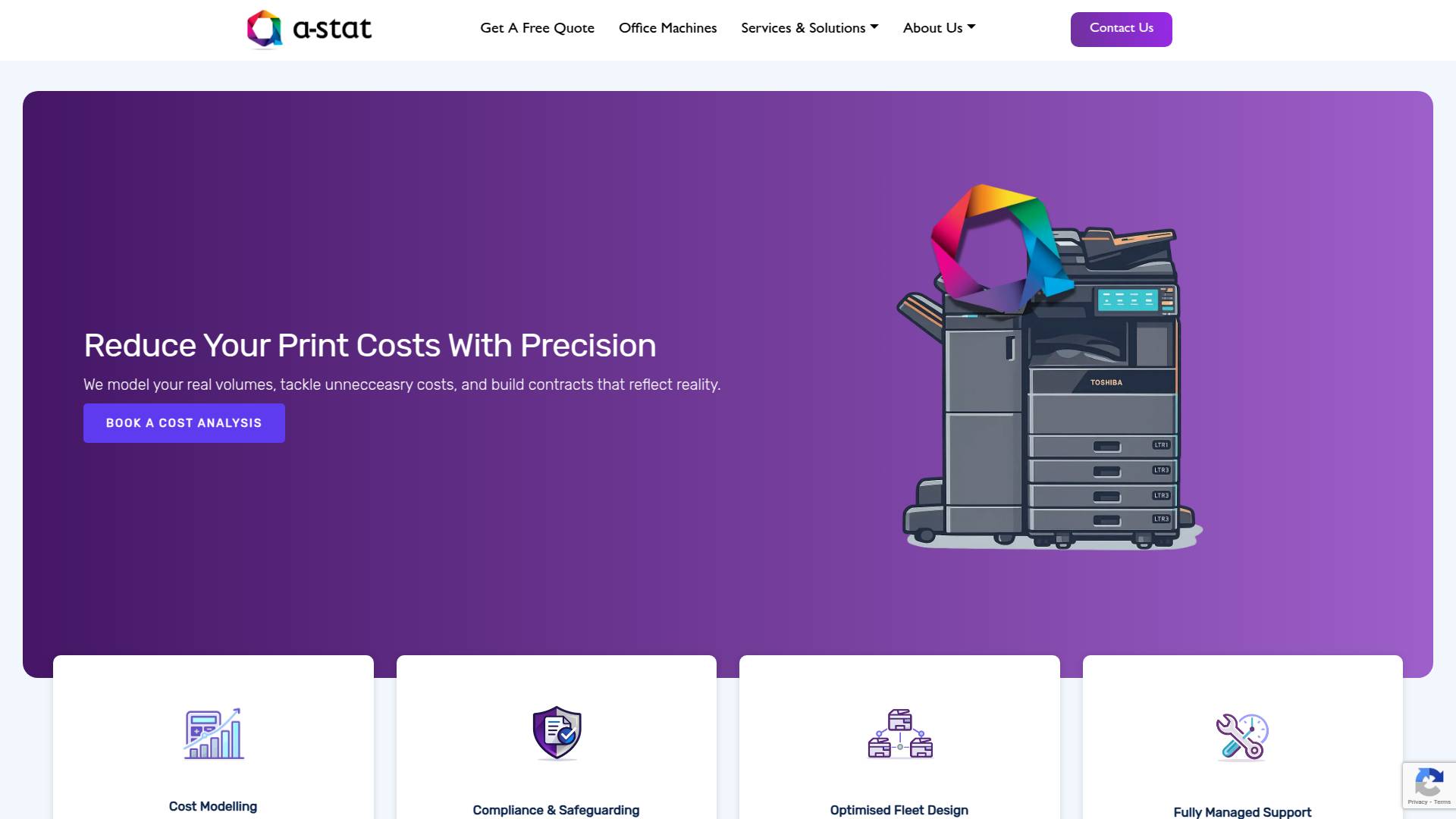 A-Stat Office Technology Ltd Website