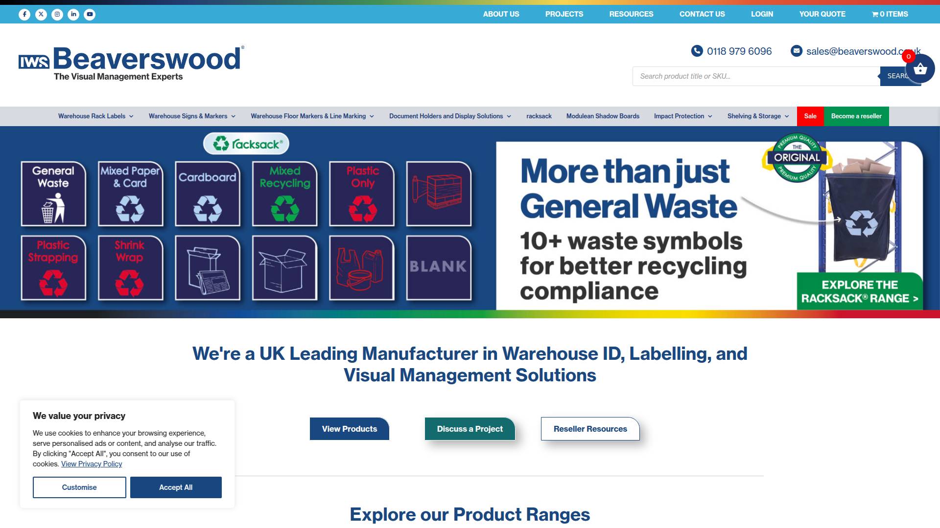 Beaverswood Supply Company Ltd Website