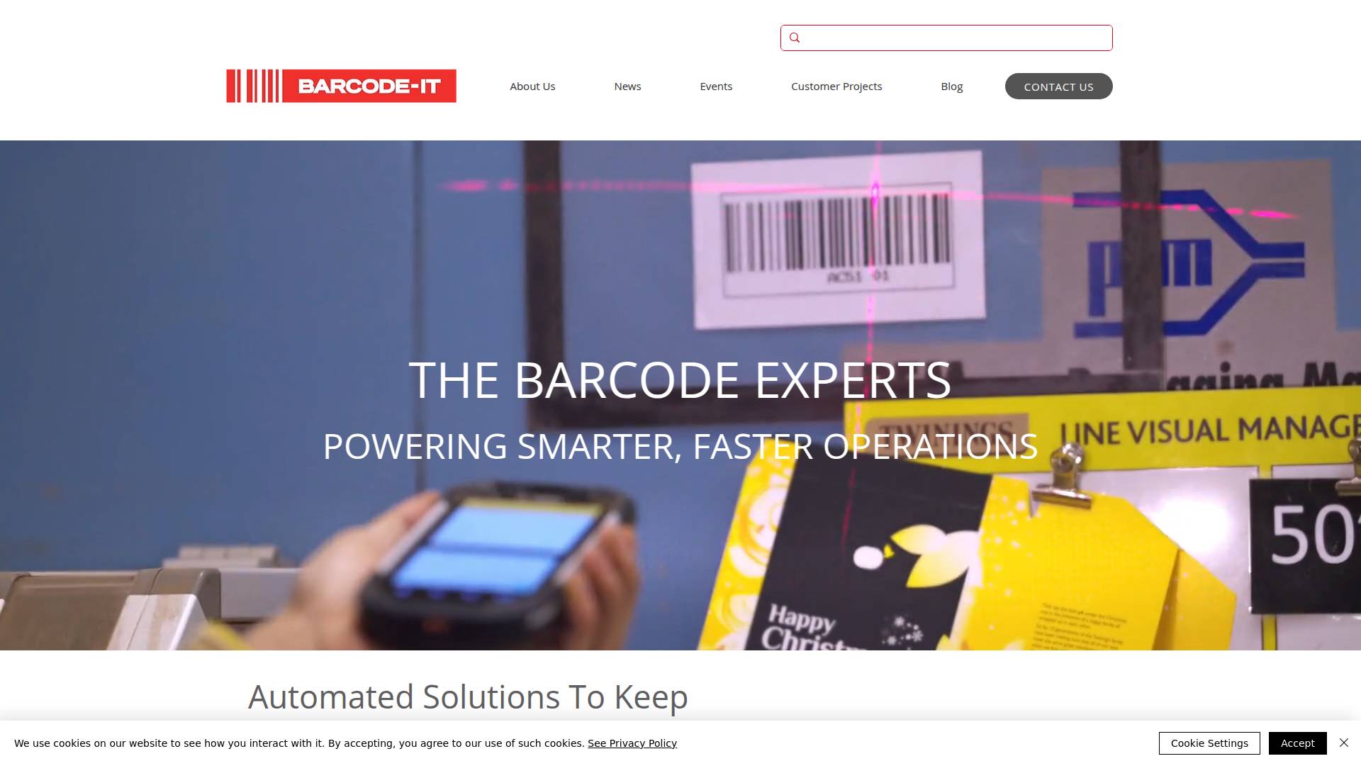 Barcode-IT Website