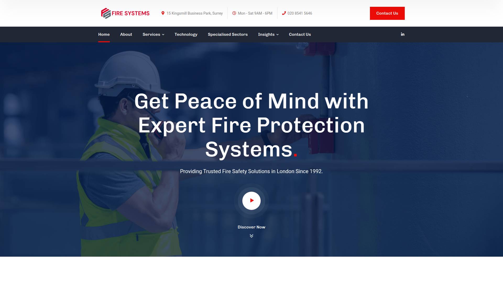 Fire Systems Ltd Website