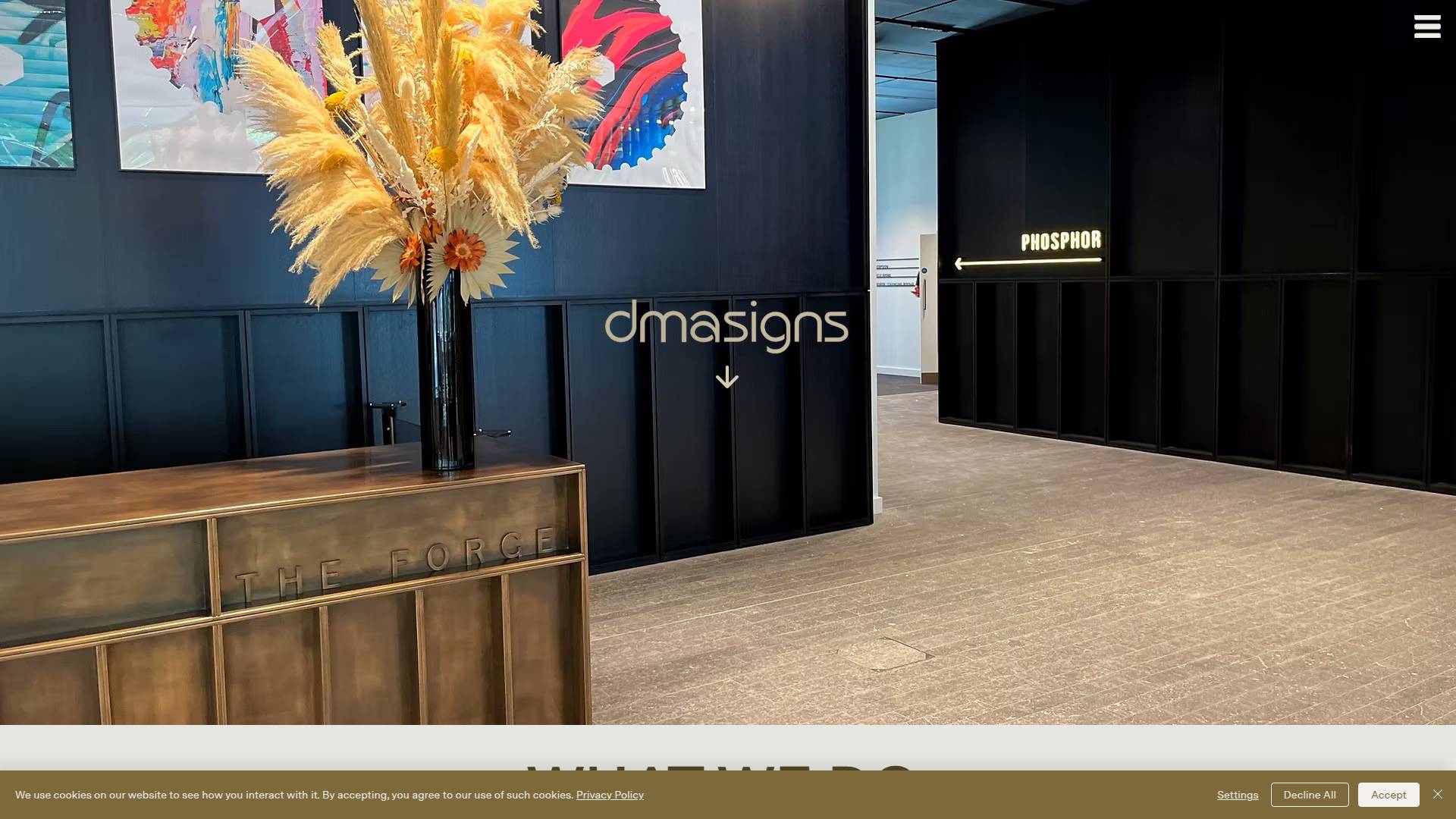 DMA Signs Website