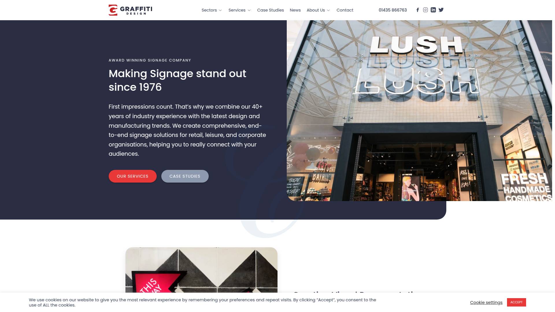 Graffiti Design Website