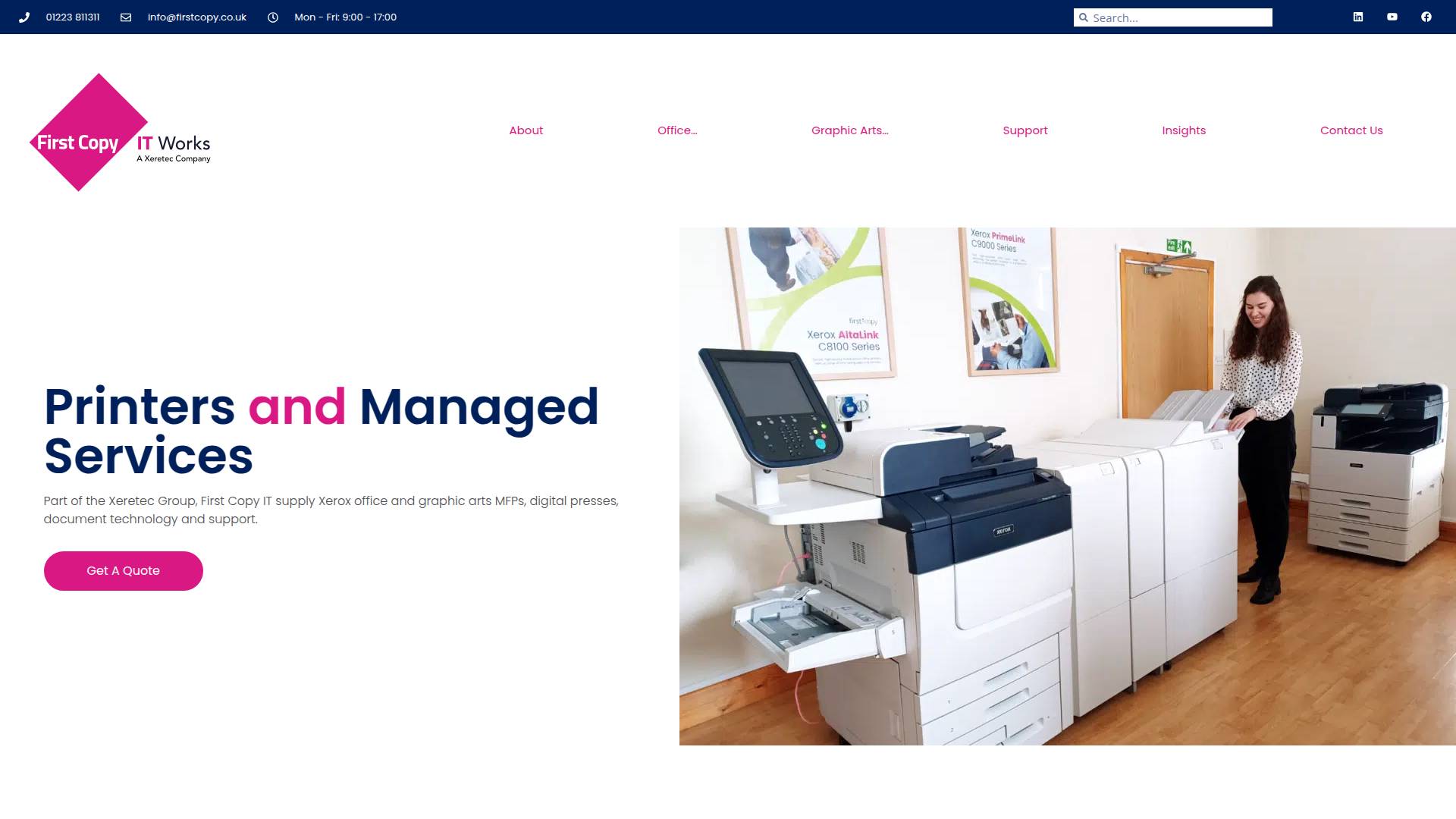 First Copy Corporation Ltd Website