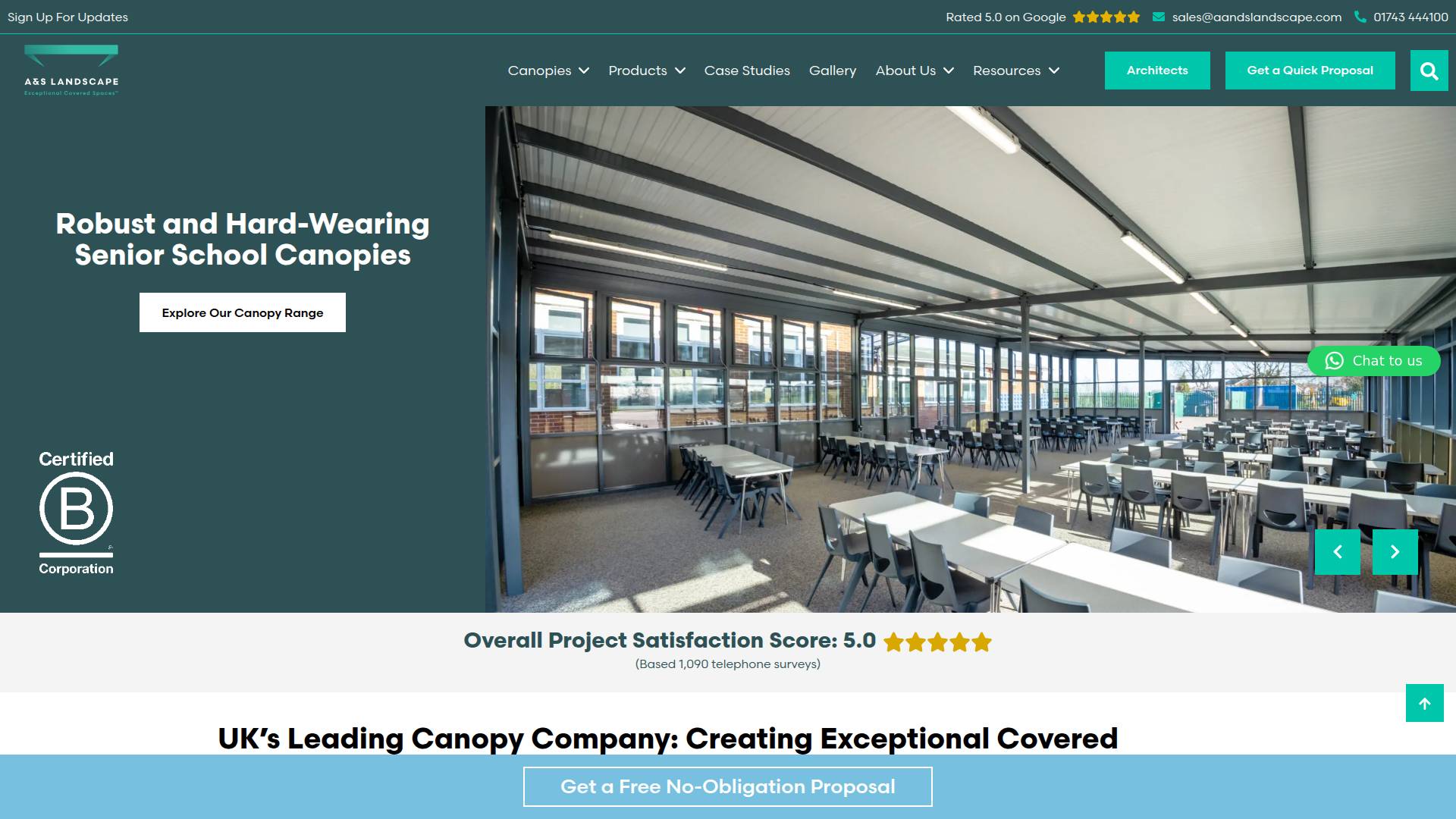 A&S Landscape Website