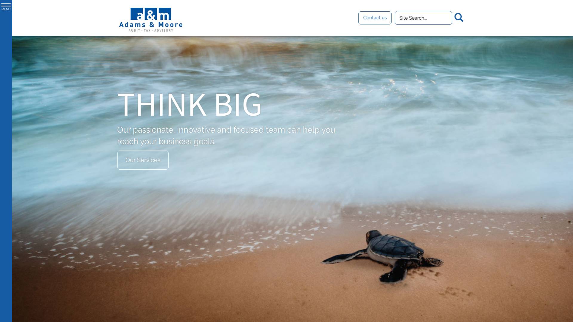 Adams & Moore Website