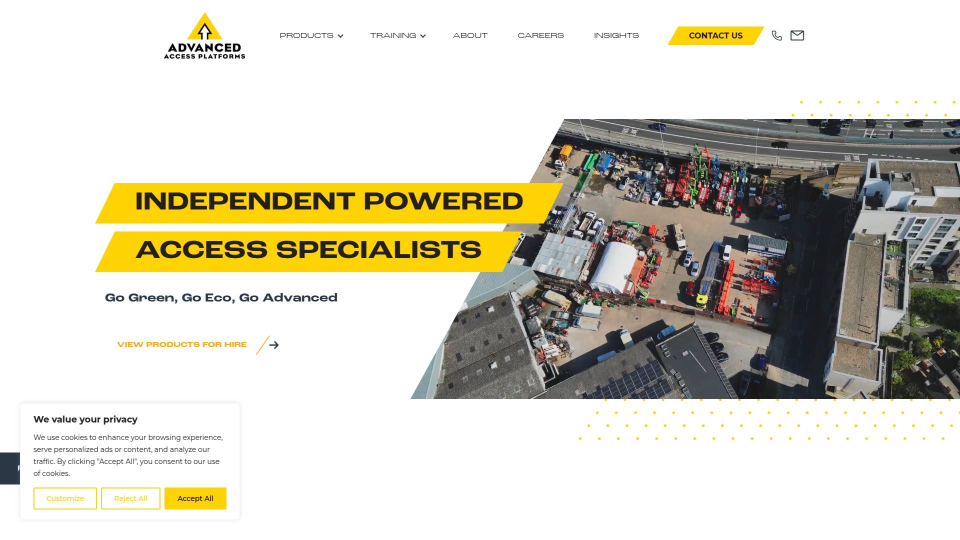 Advanced Access Platforms Website