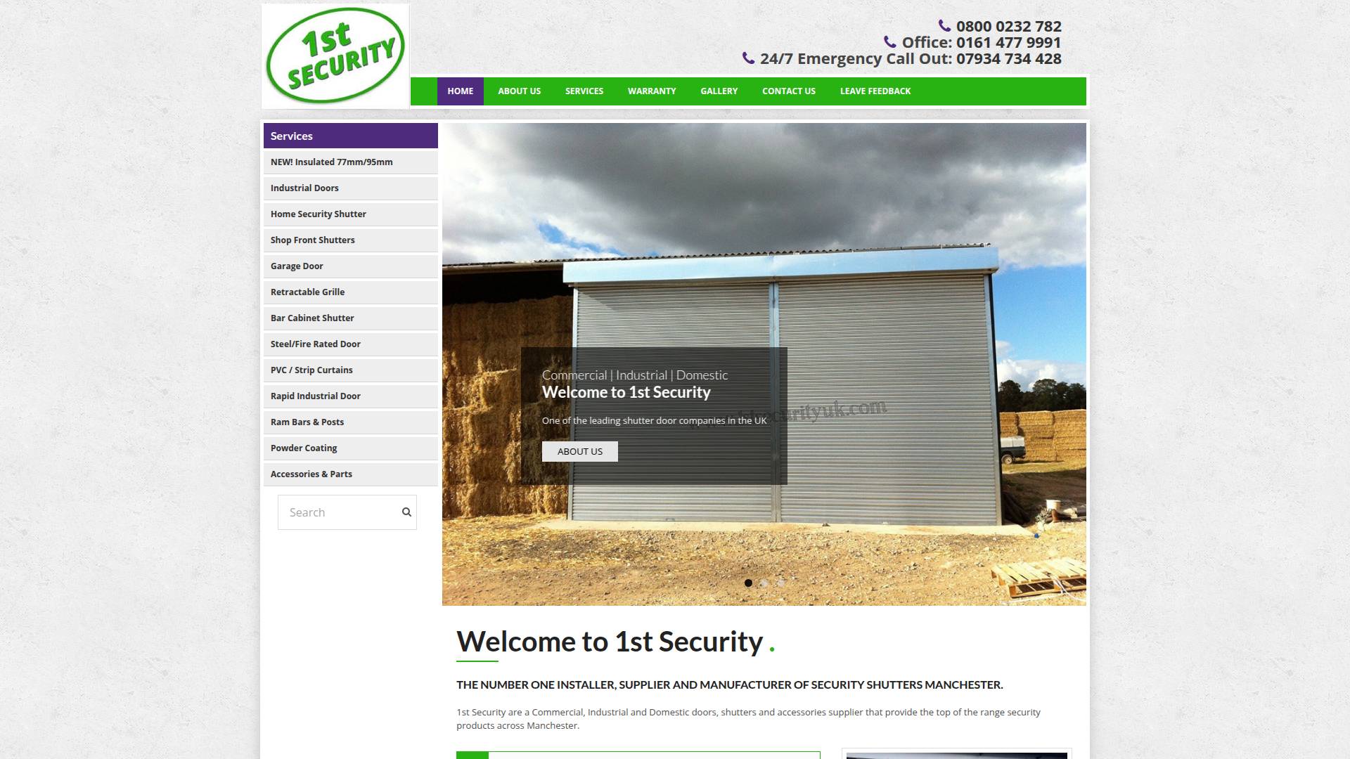 1st Security Website
