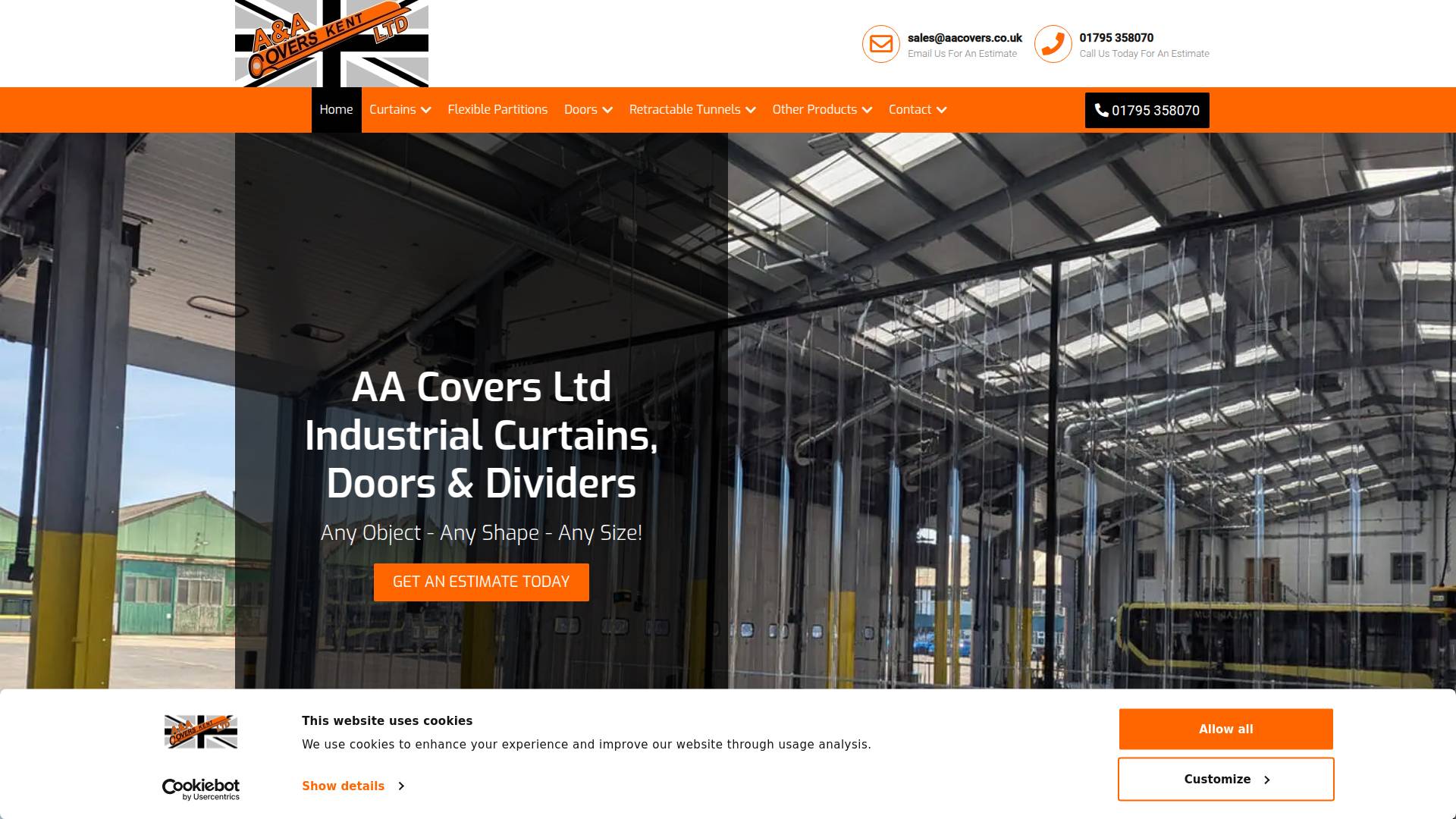 AA Covers Ltd Website
