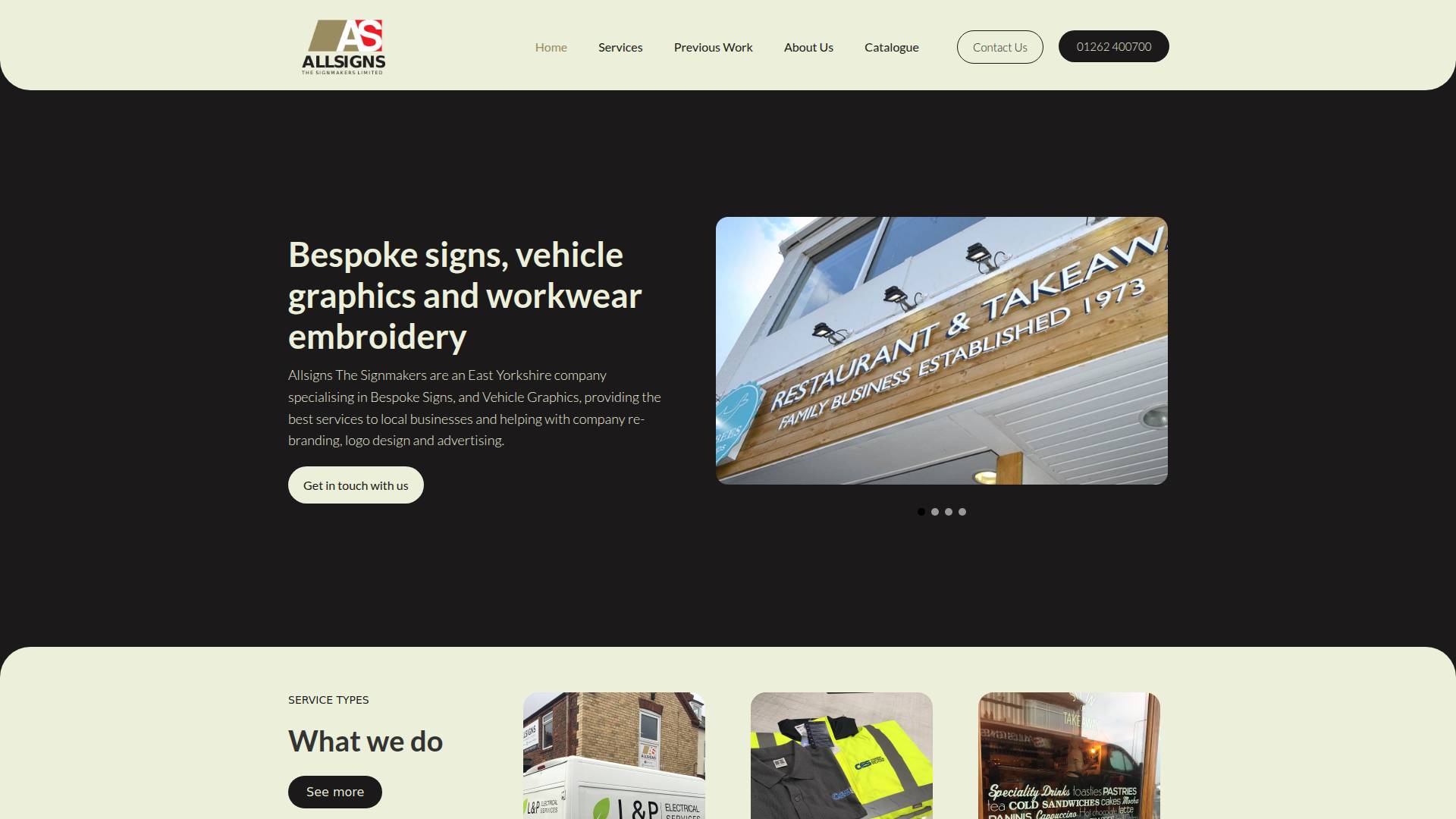 Allsigns the Signmakers Website