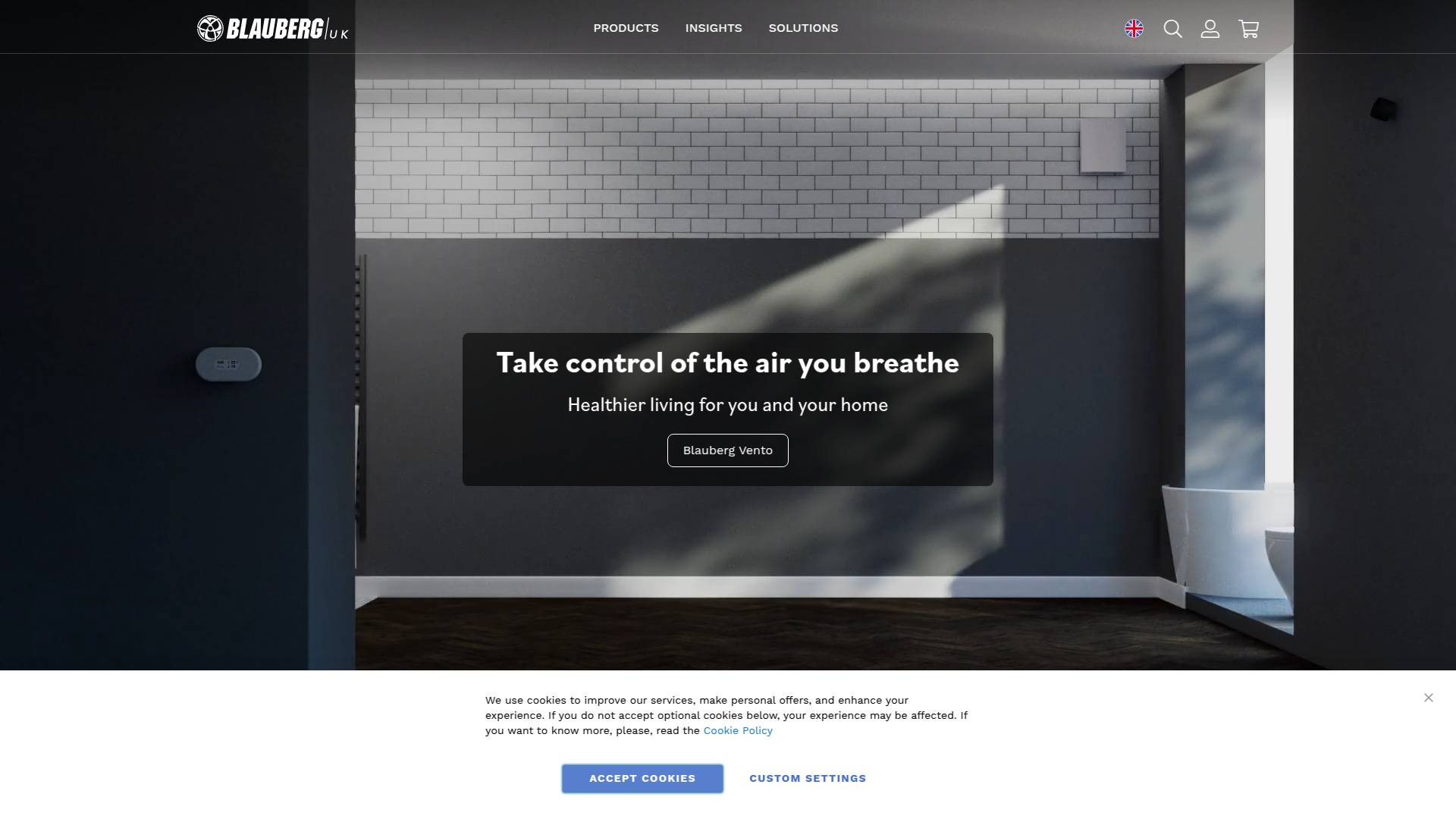 BLAUBERG UK LTD Website