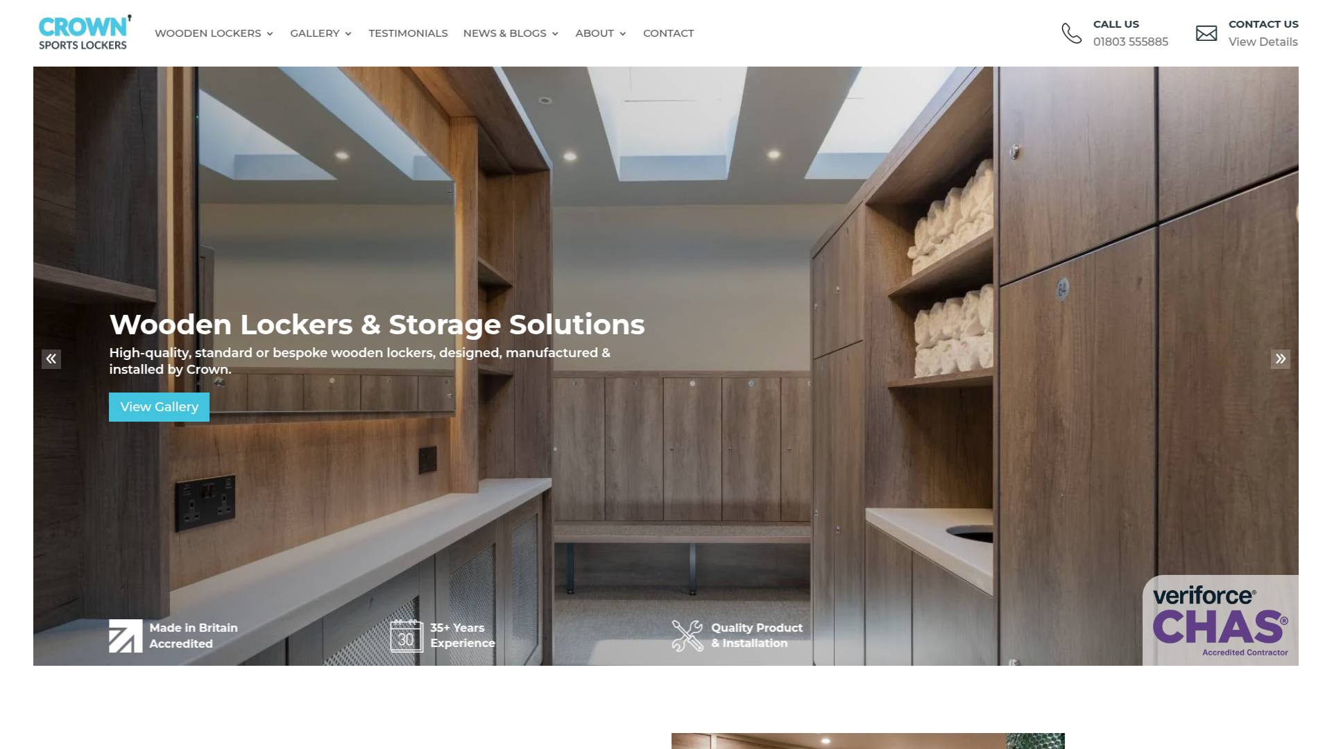 Crown Sports Lockers UK Ltd Website