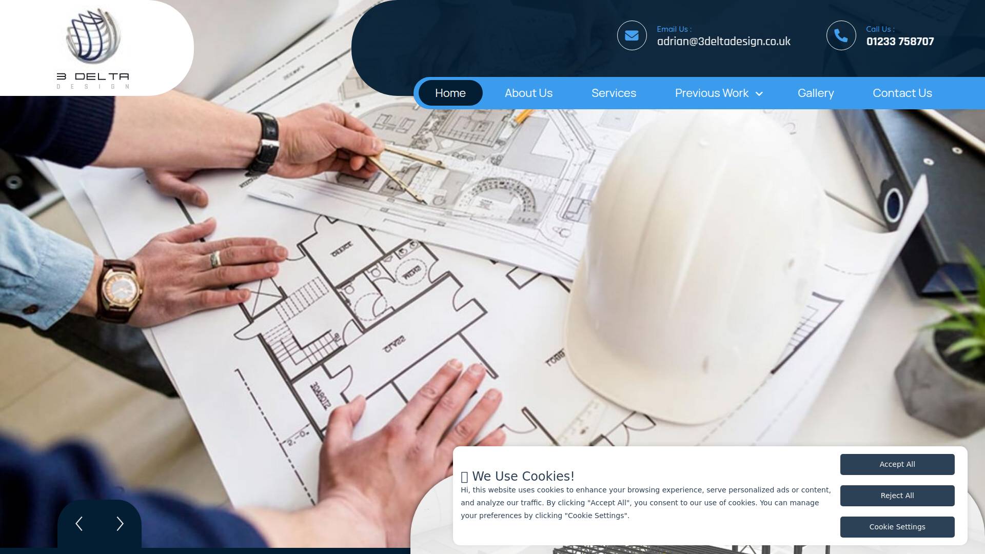 3 Delta Design Website