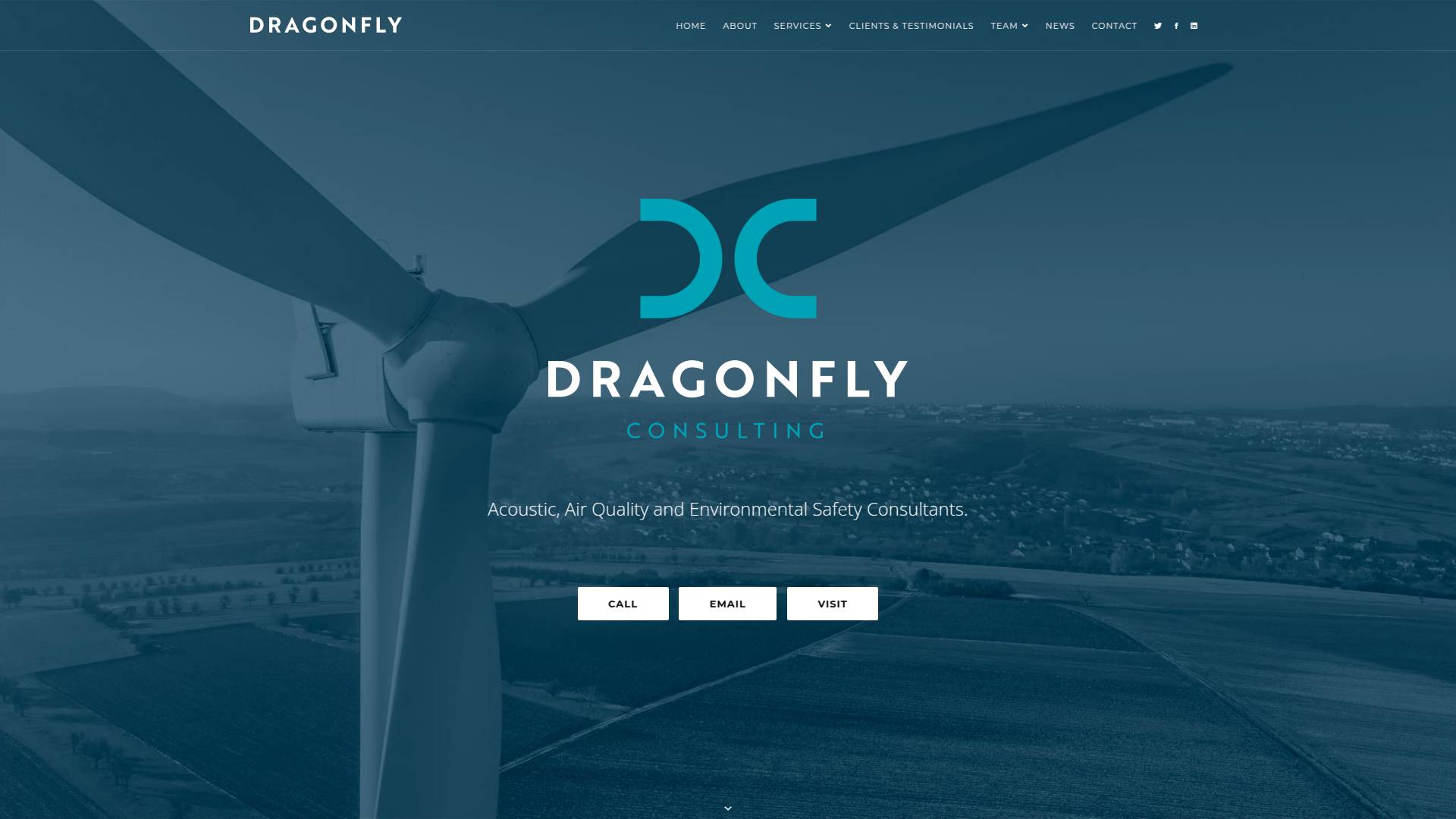 Dragonfly Consulting Website