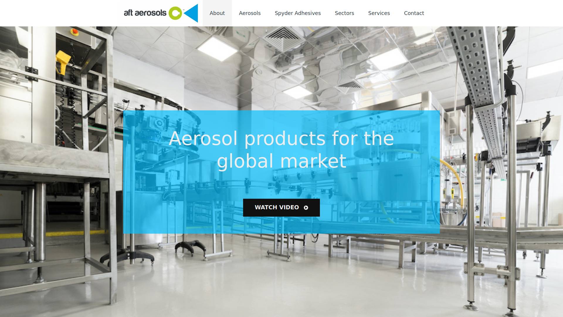 A F T Aerosols Ltd Website