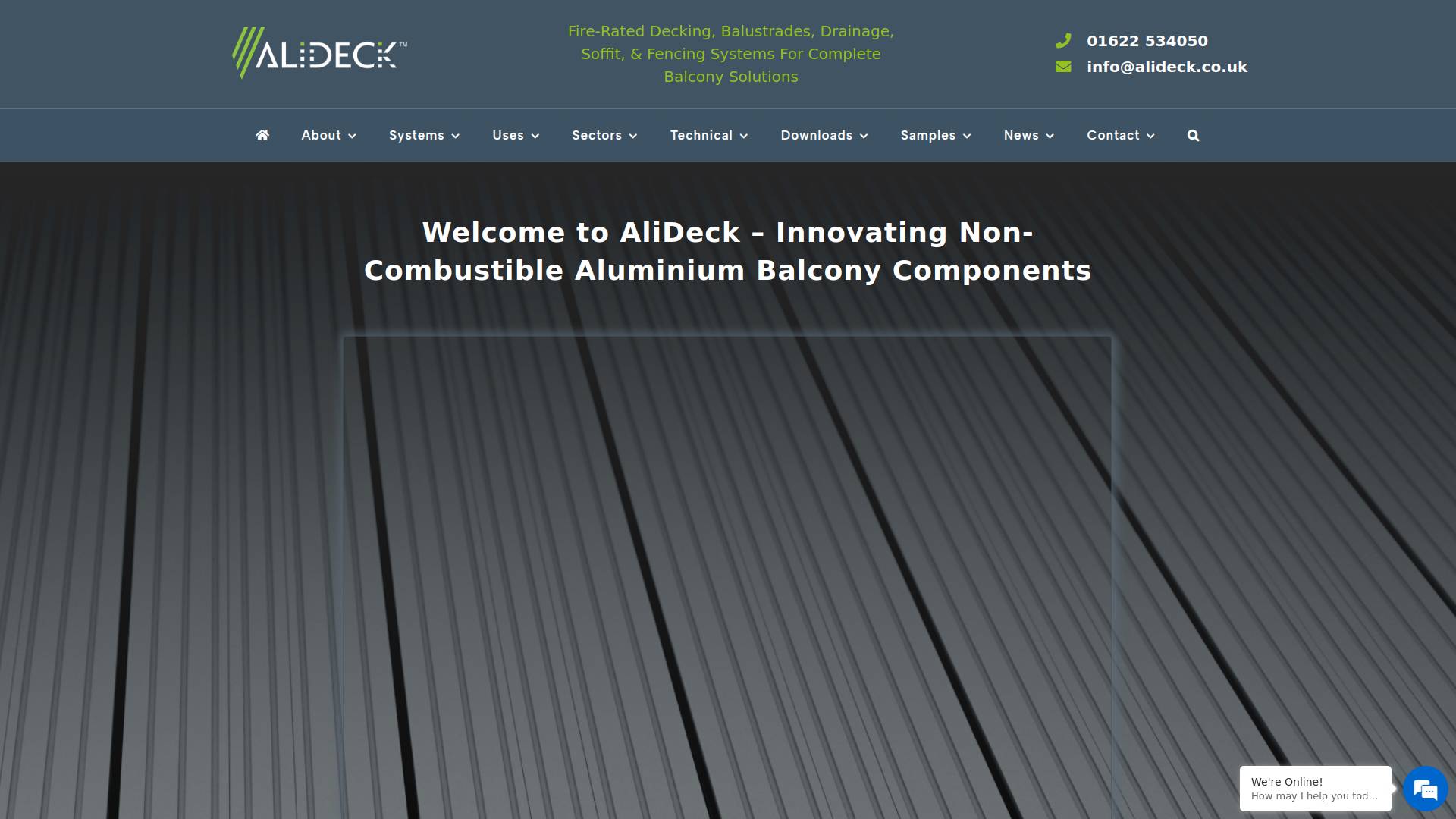 AliDeck Website