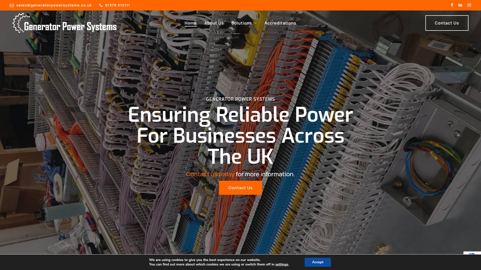 Generator Power Systems Website