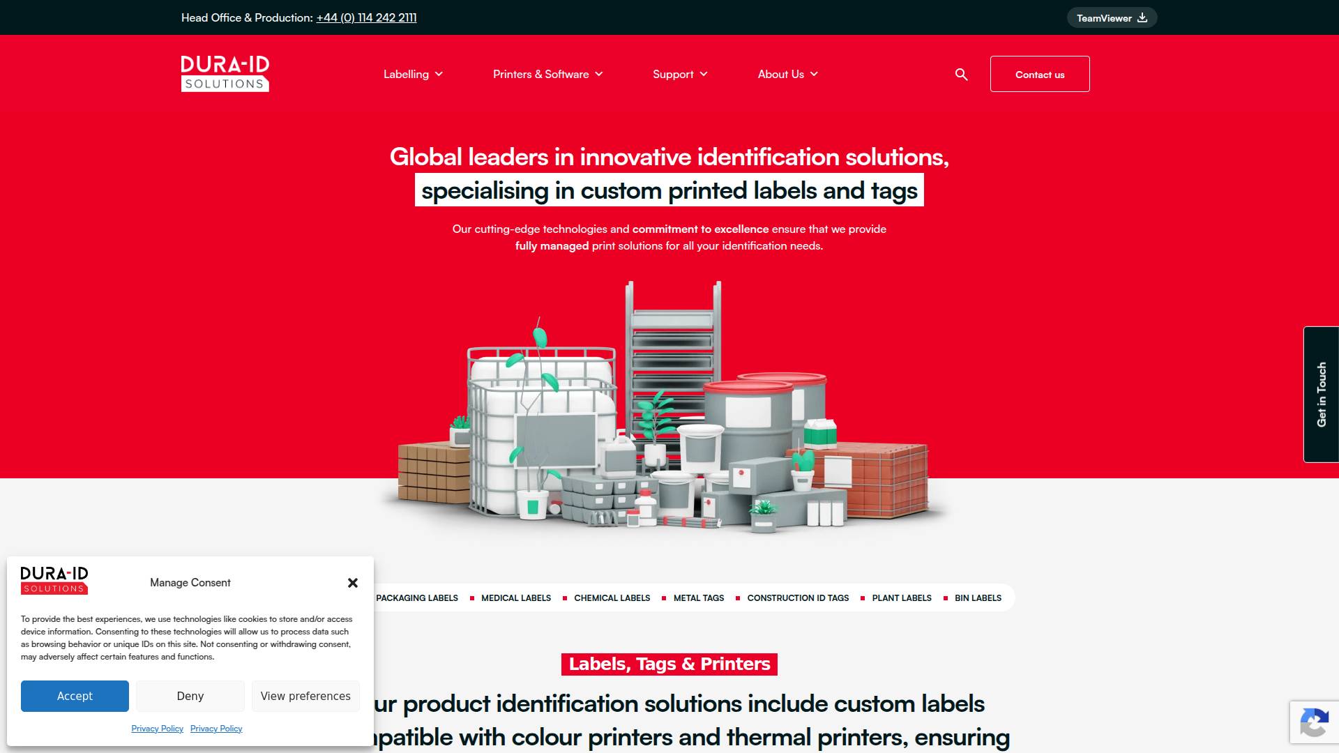 Dura ID Solutions Website