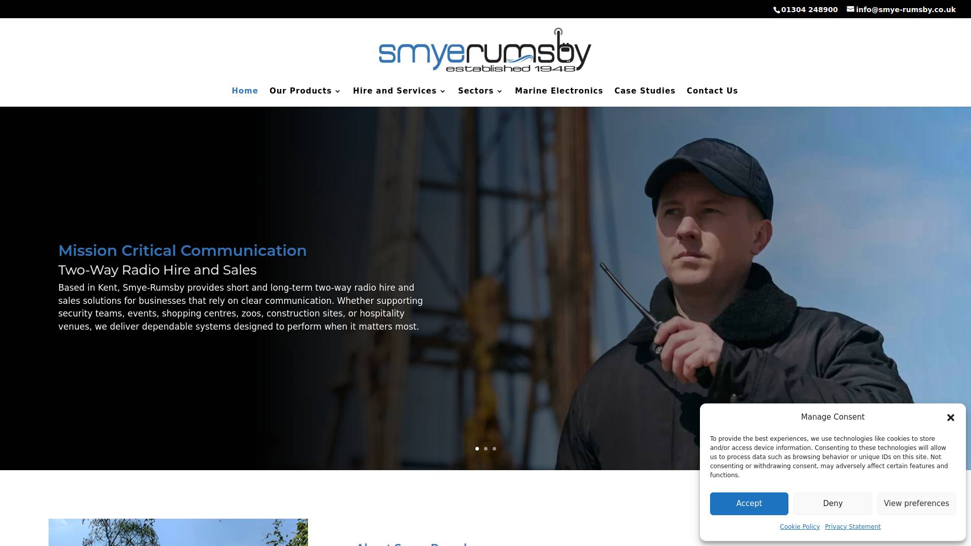 Smye-Rumsby Ltd Website