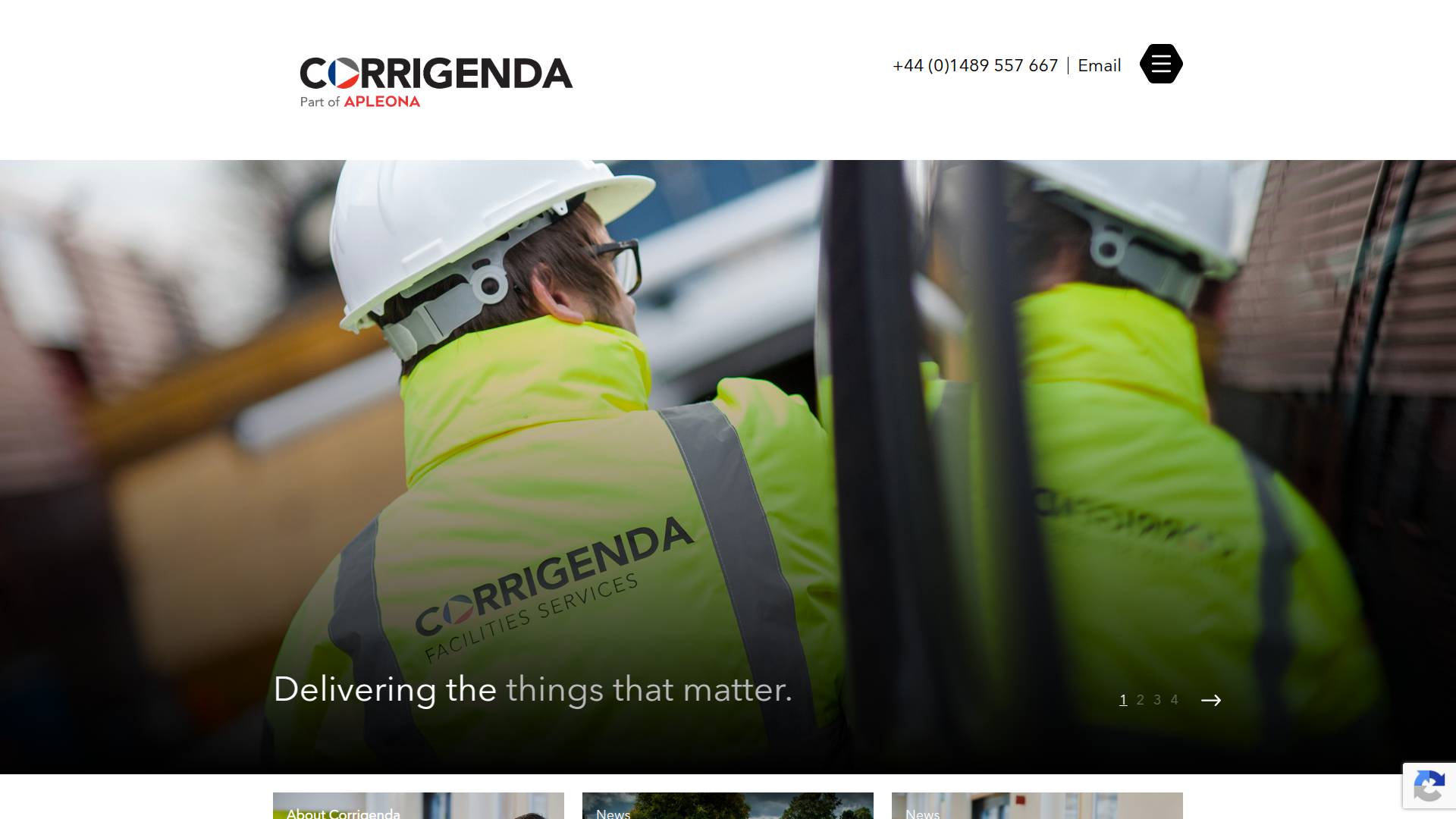 Corrigenda Ltd Website