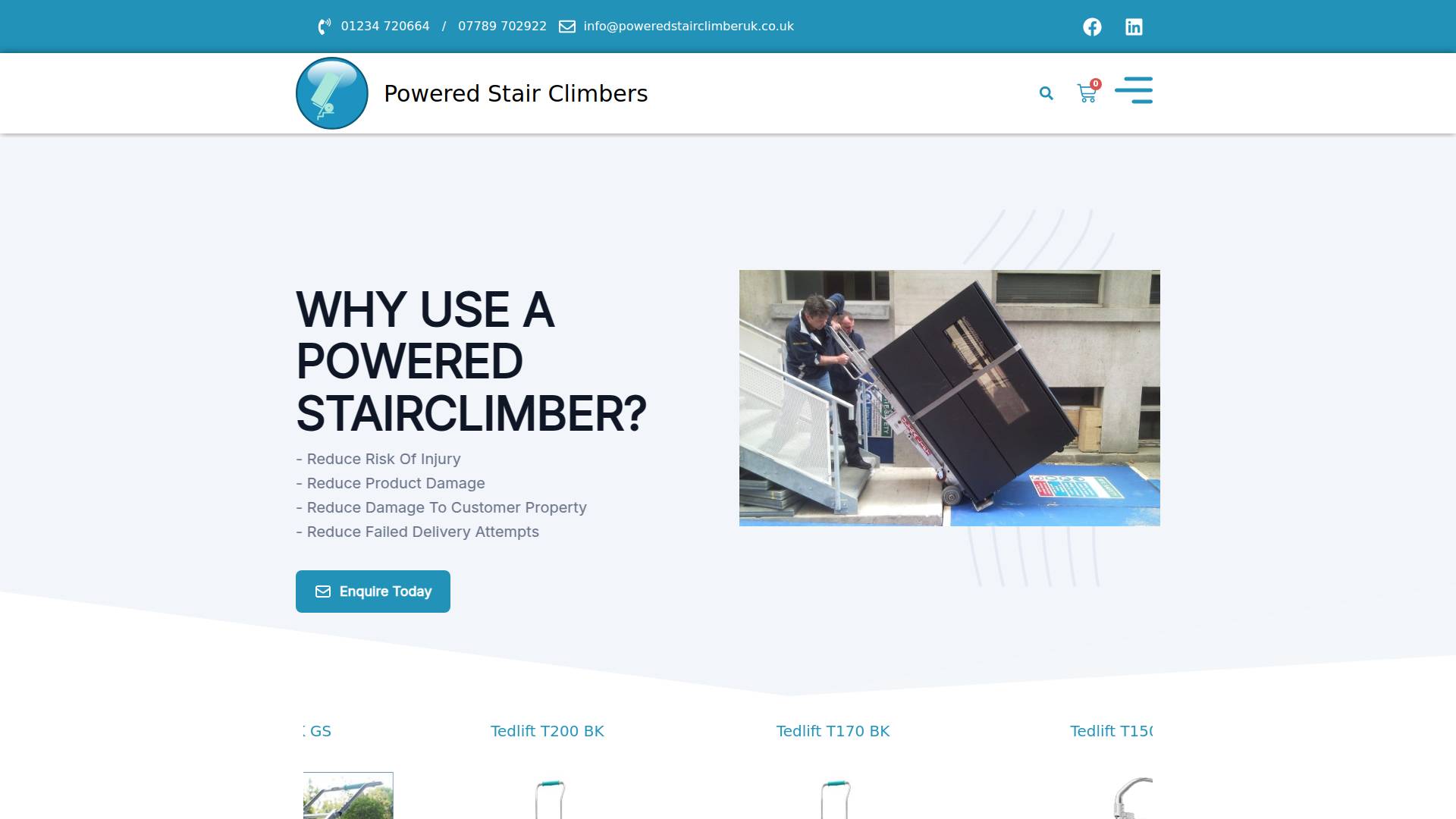 A D Handling Ltd Website