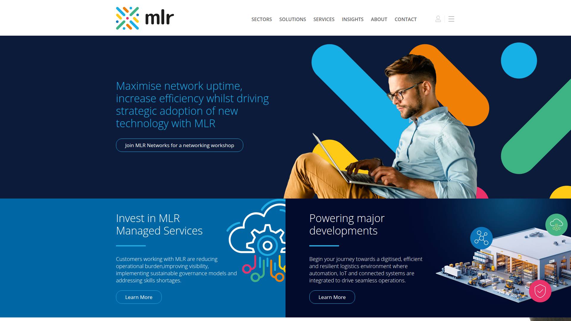 MLR Networks Ltd Website