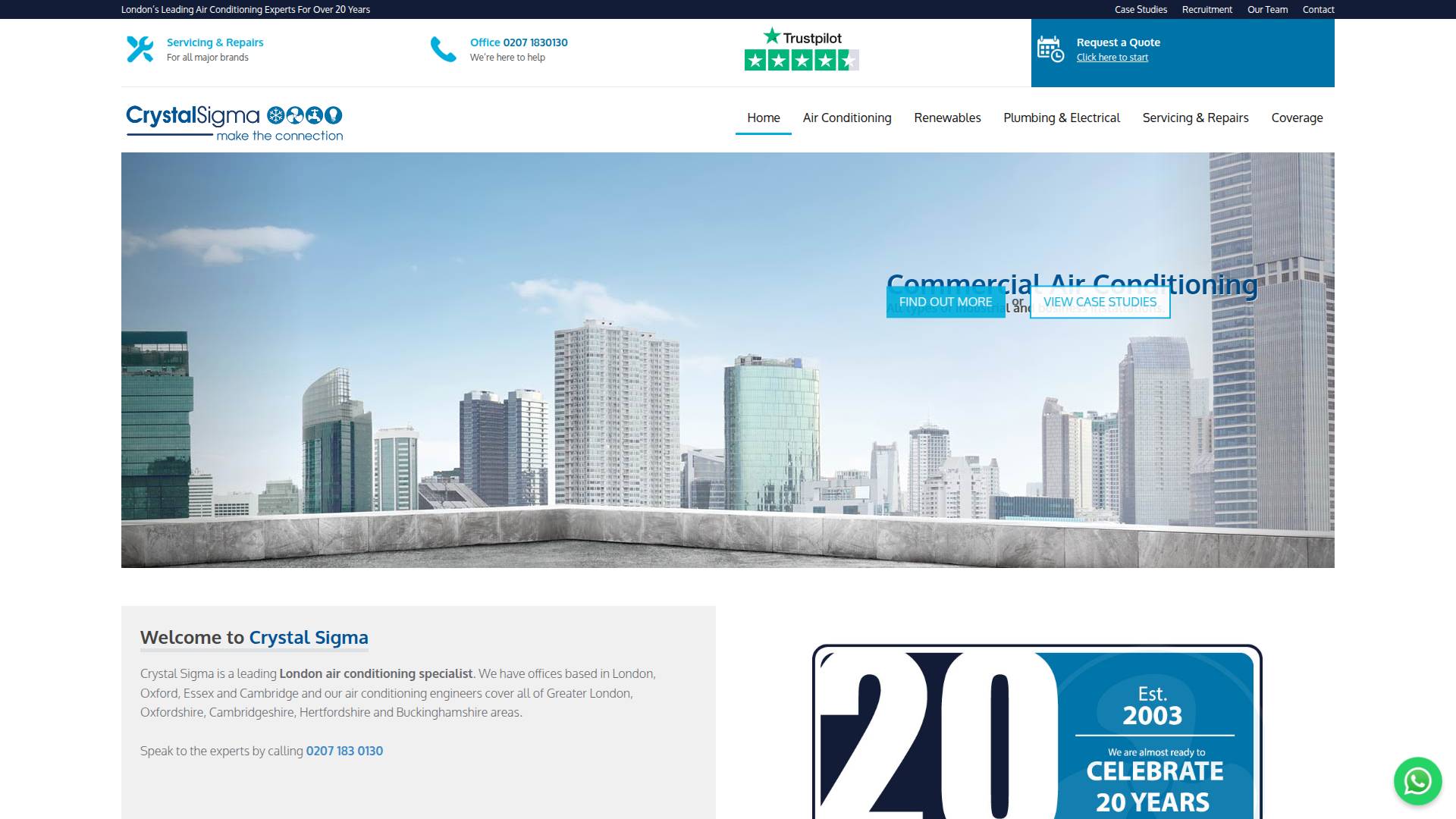 Crystal Sigma Ltd Website