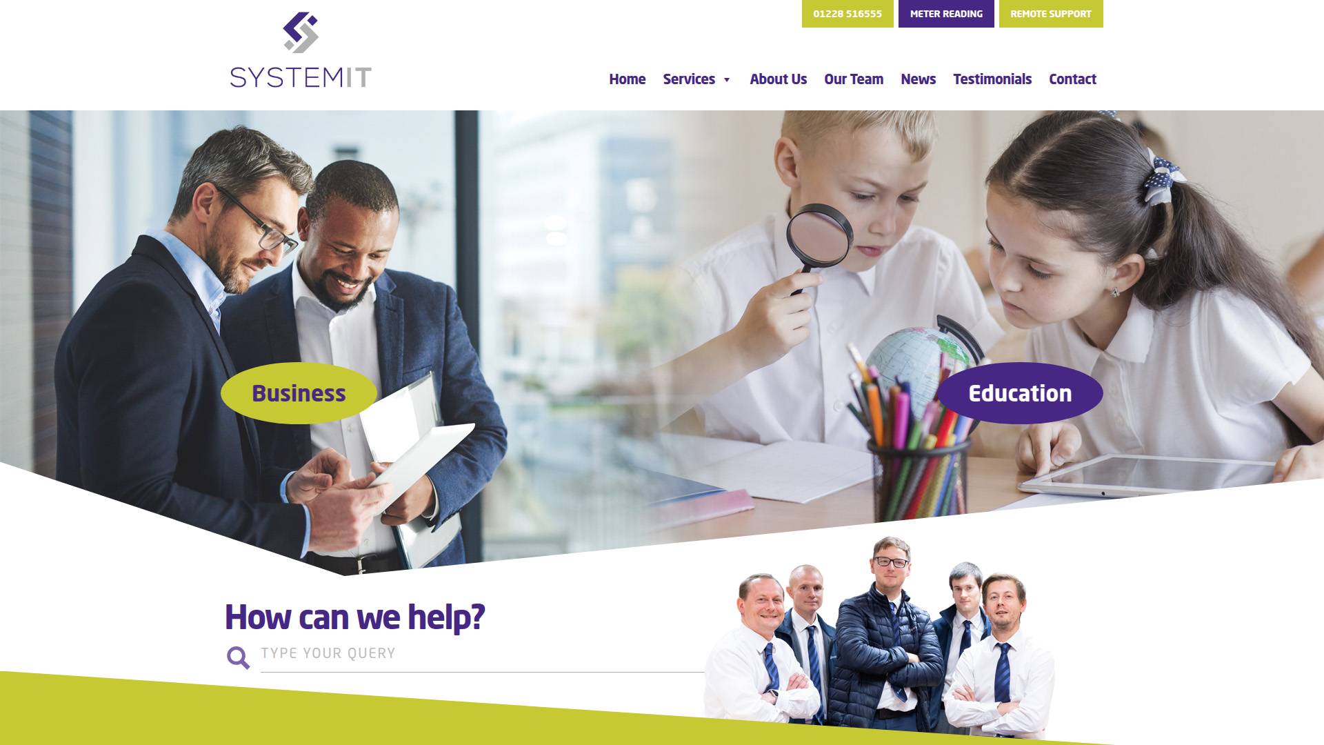 System I.T. Website