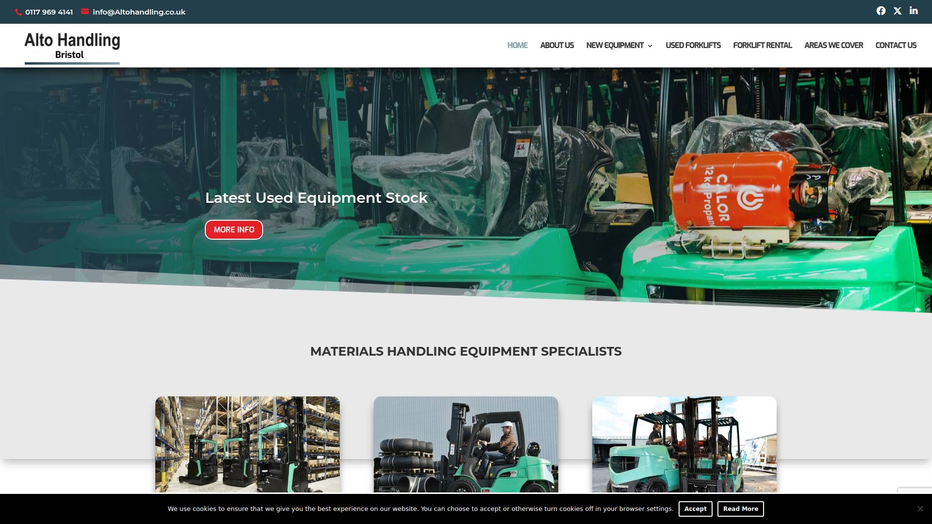 Alto Handling Website